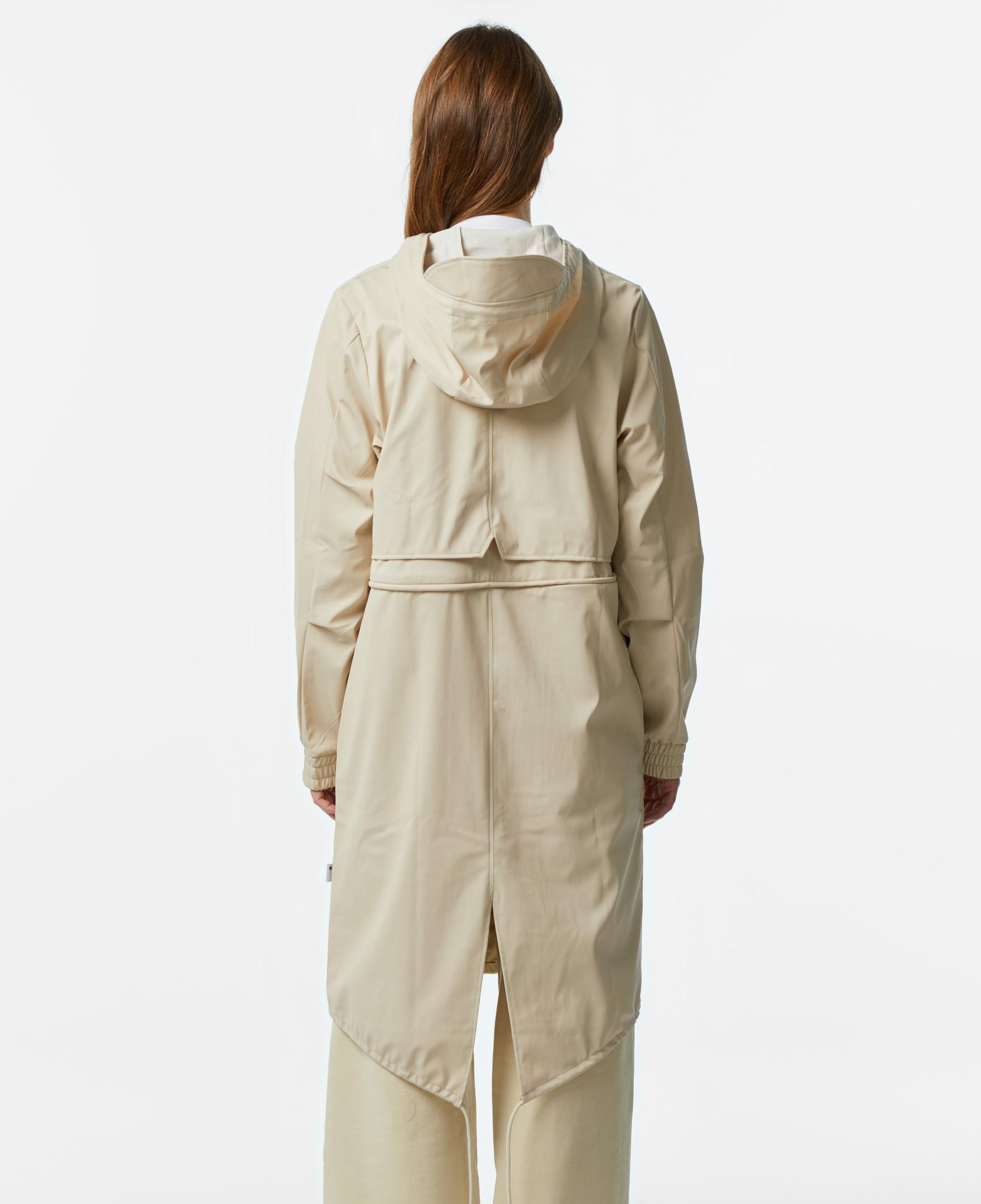 Rains String W Parka W3 Kadın Krem Yağmurluk