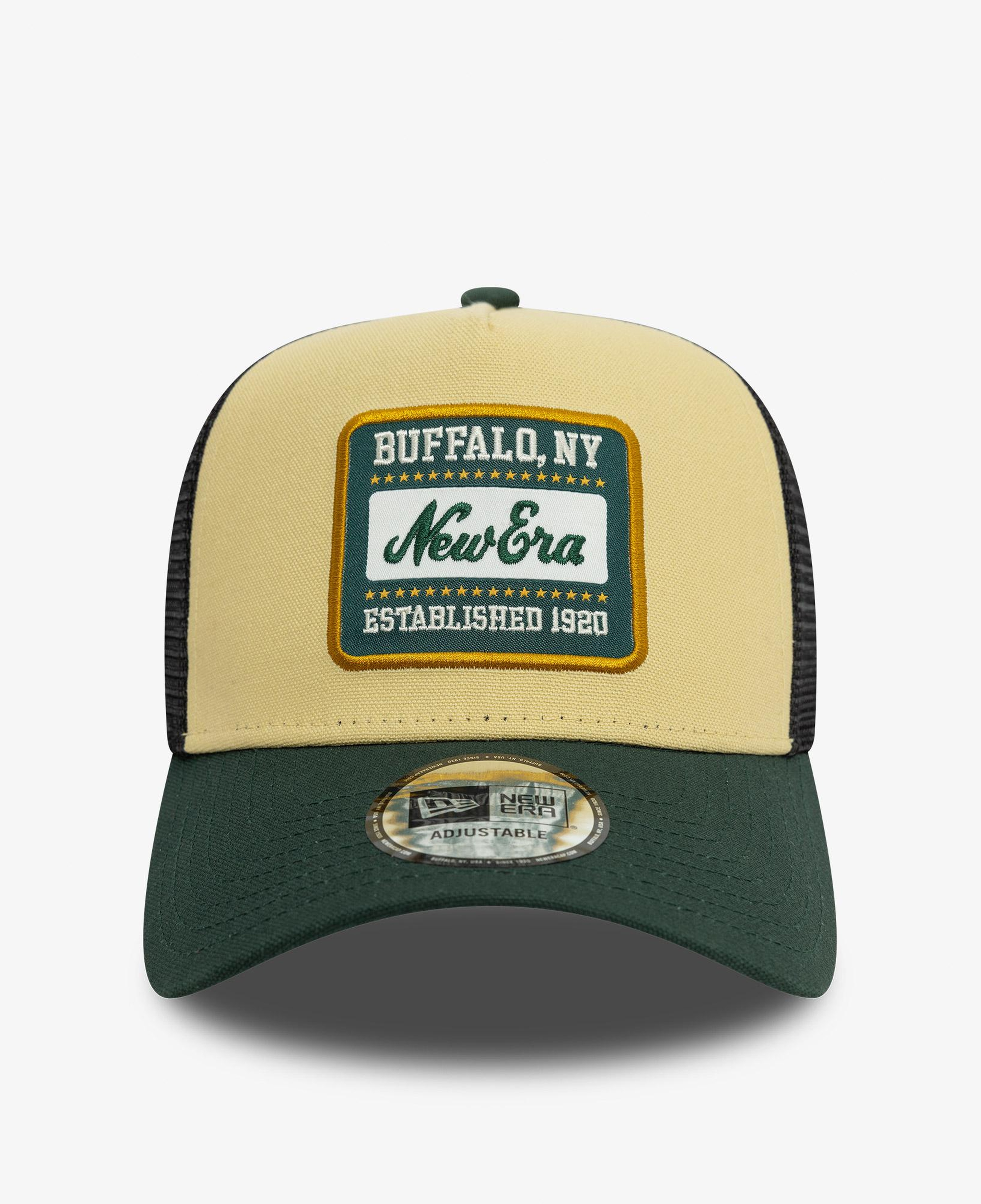 New Era NE Patch Canvas Trucker Unisex Yeşil Şapka