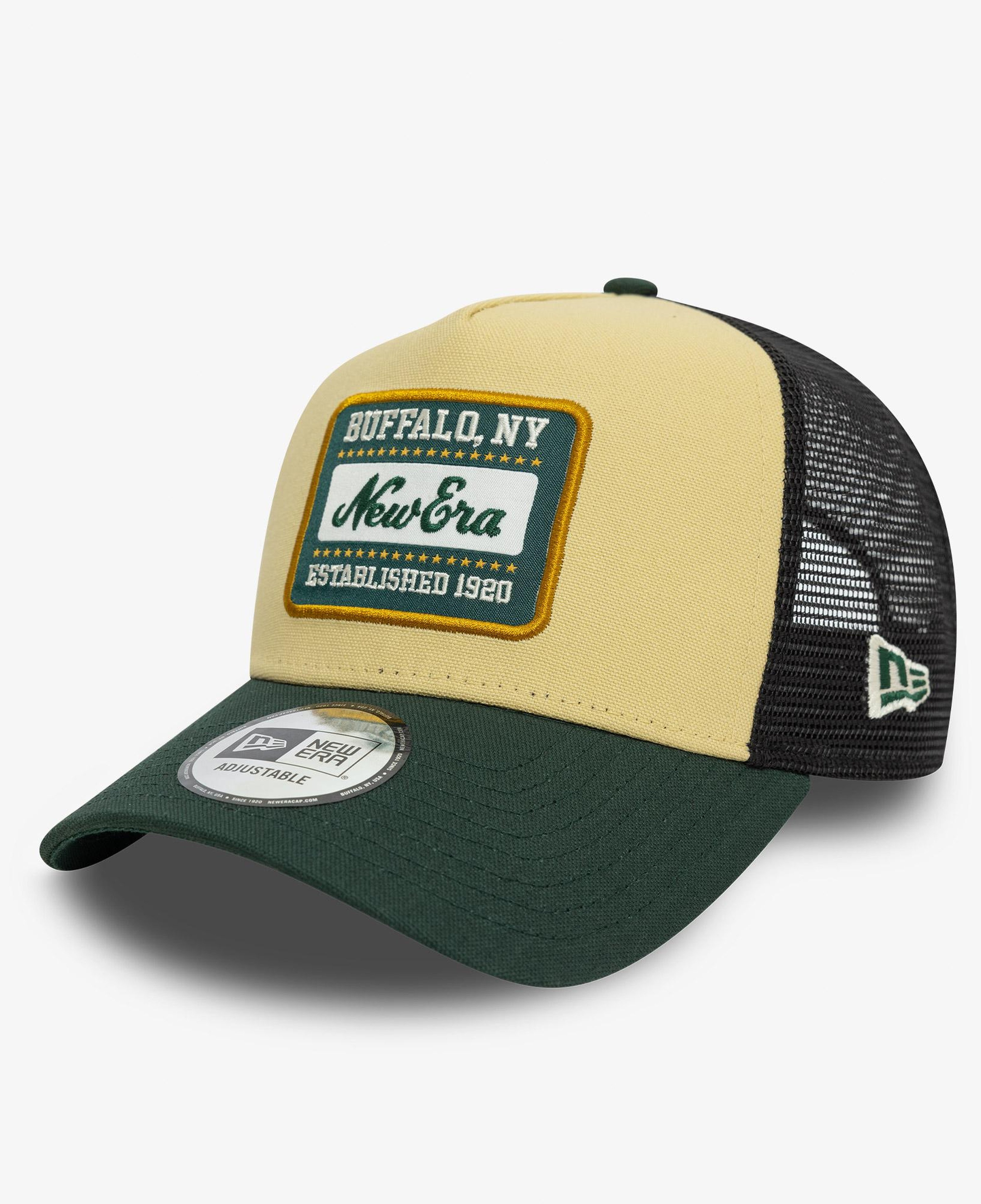 New Era NE Patch Canvas Trucker Unisex Yeşil Şapka