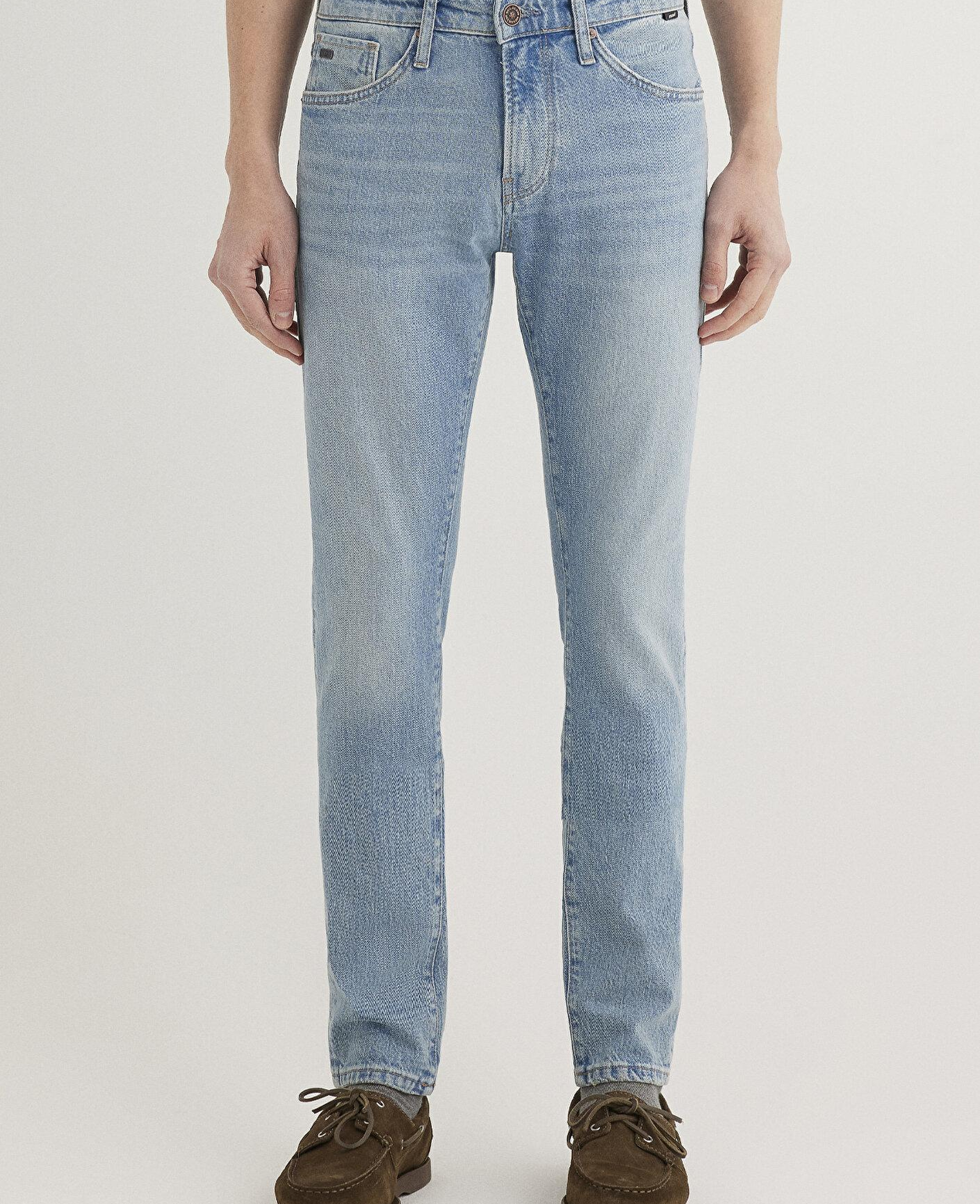Mavi James Classic Denim Puslu Açık Mavi Jean Pantolon 0042486407