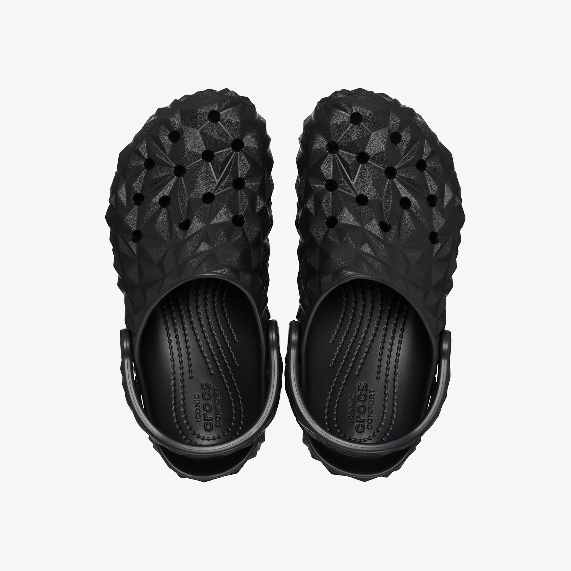 Crocs Classic Geometric Unisex Siyah Terlik