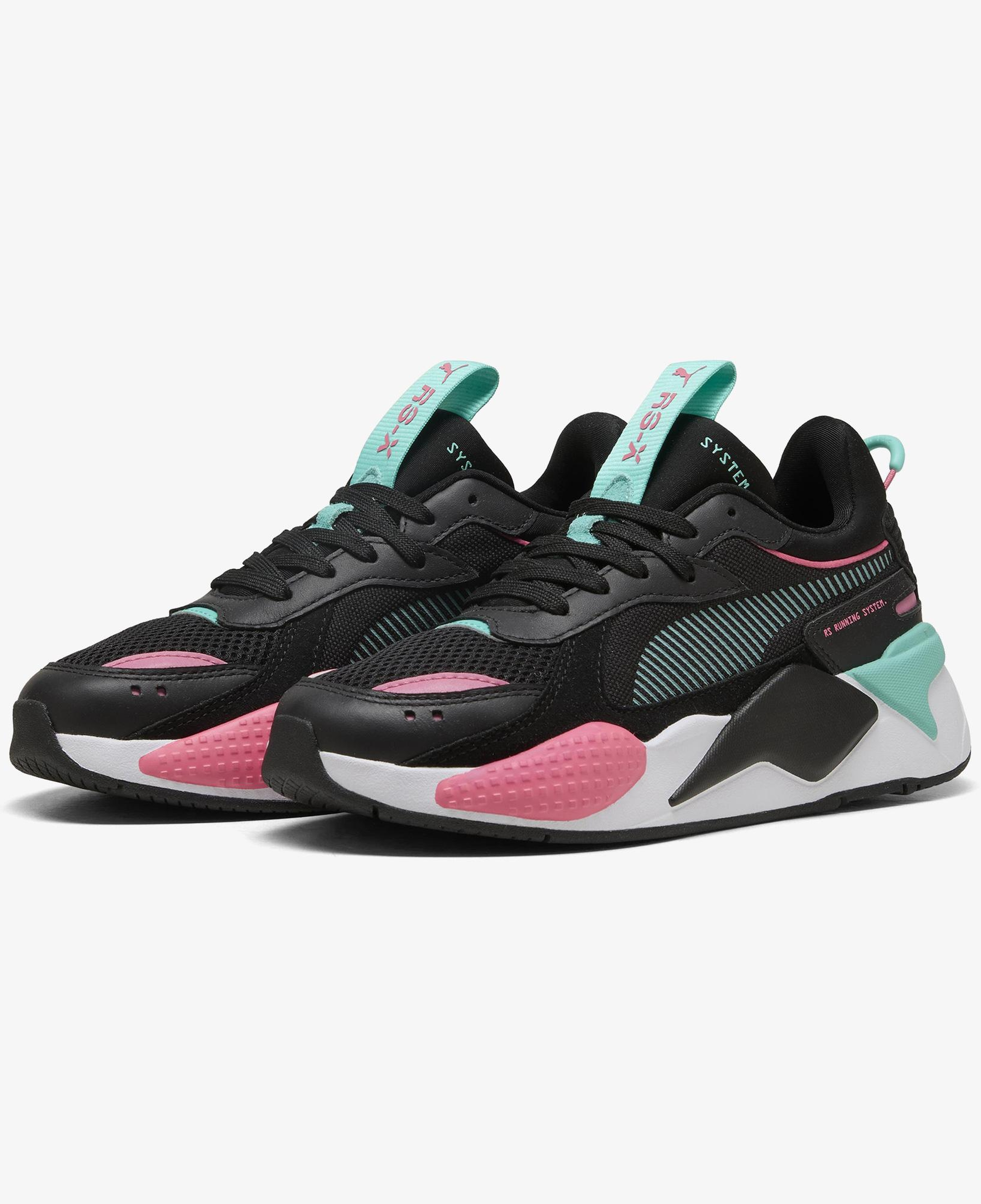 Puma RS-X Reinvention Kadın Pembe/Yeşil/Siyah Spor Ayakkabı