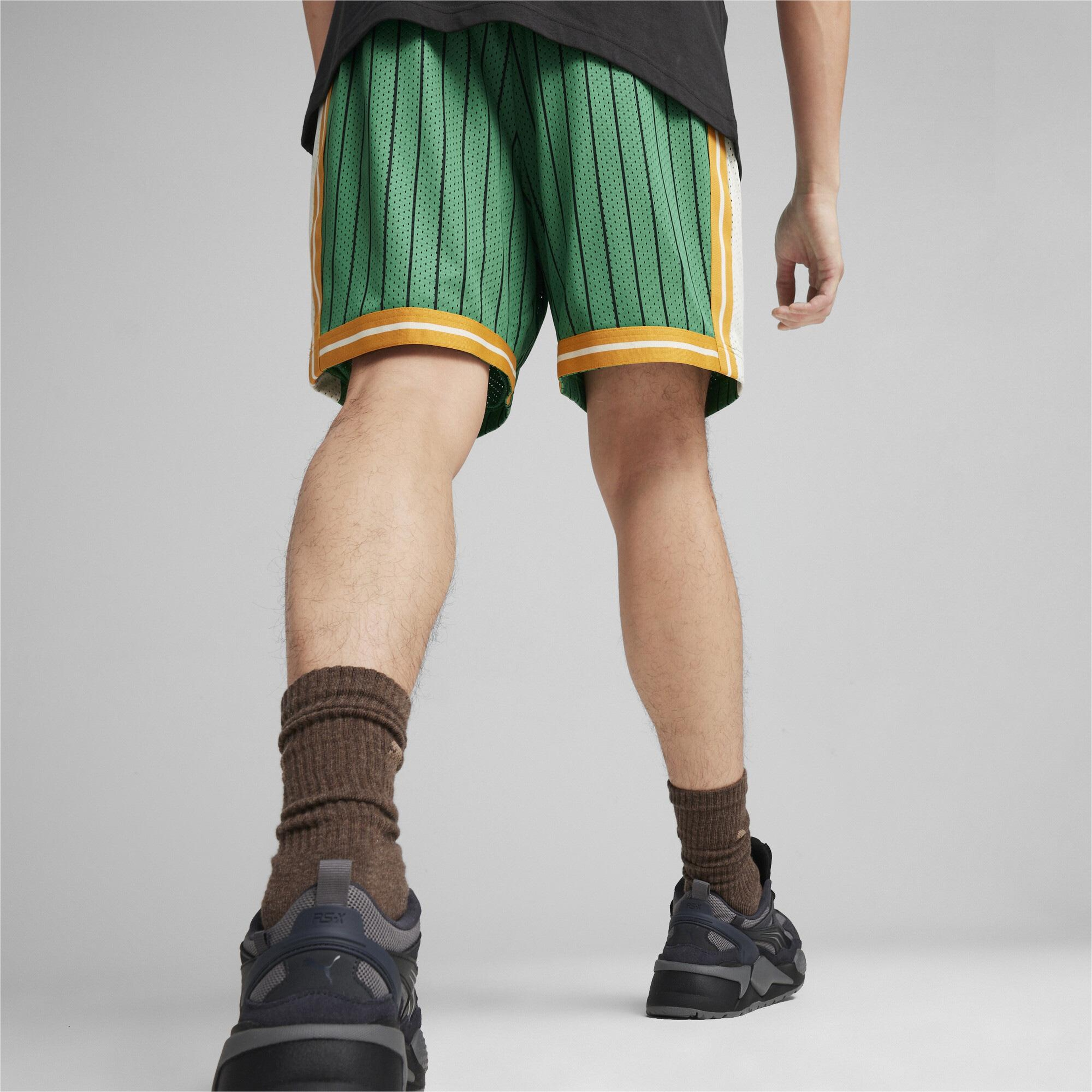 Puma T7 Mesh Erkek Yeşil Şort