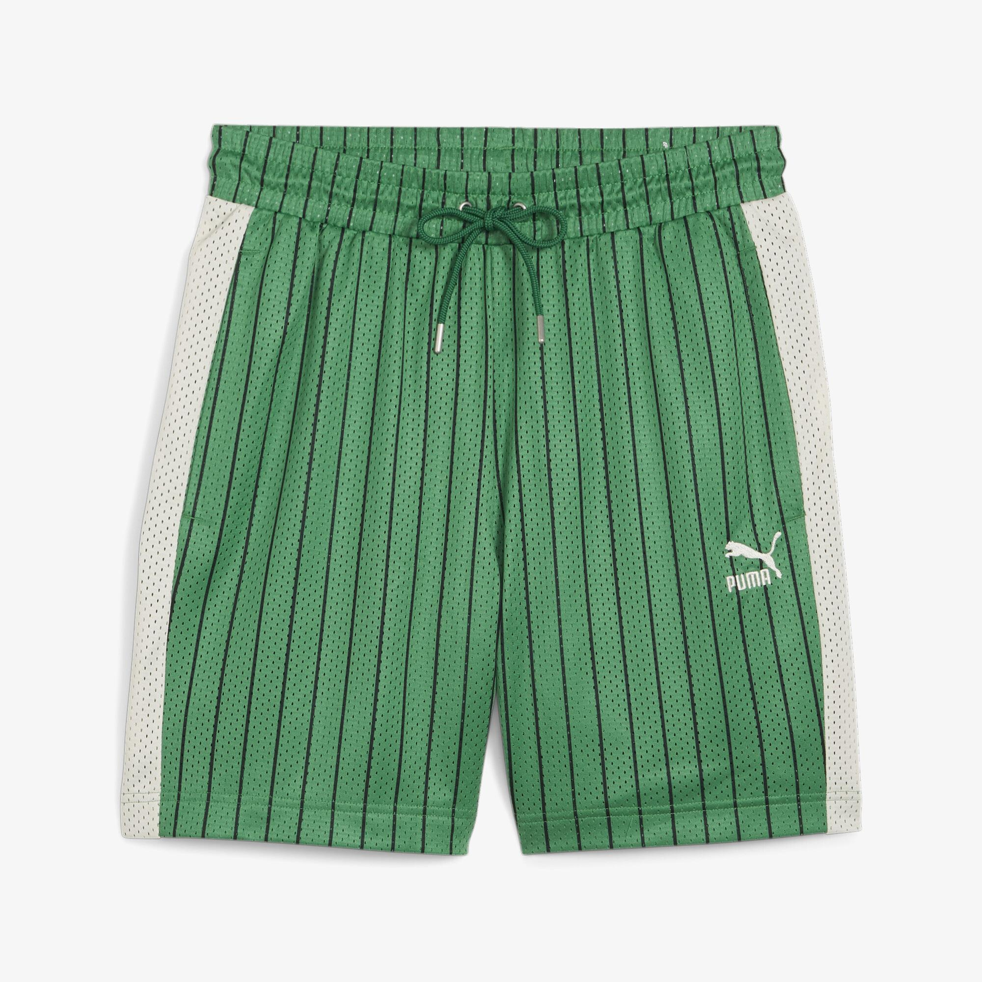 Puma T7 Mesh Erkek Yeşil Şort