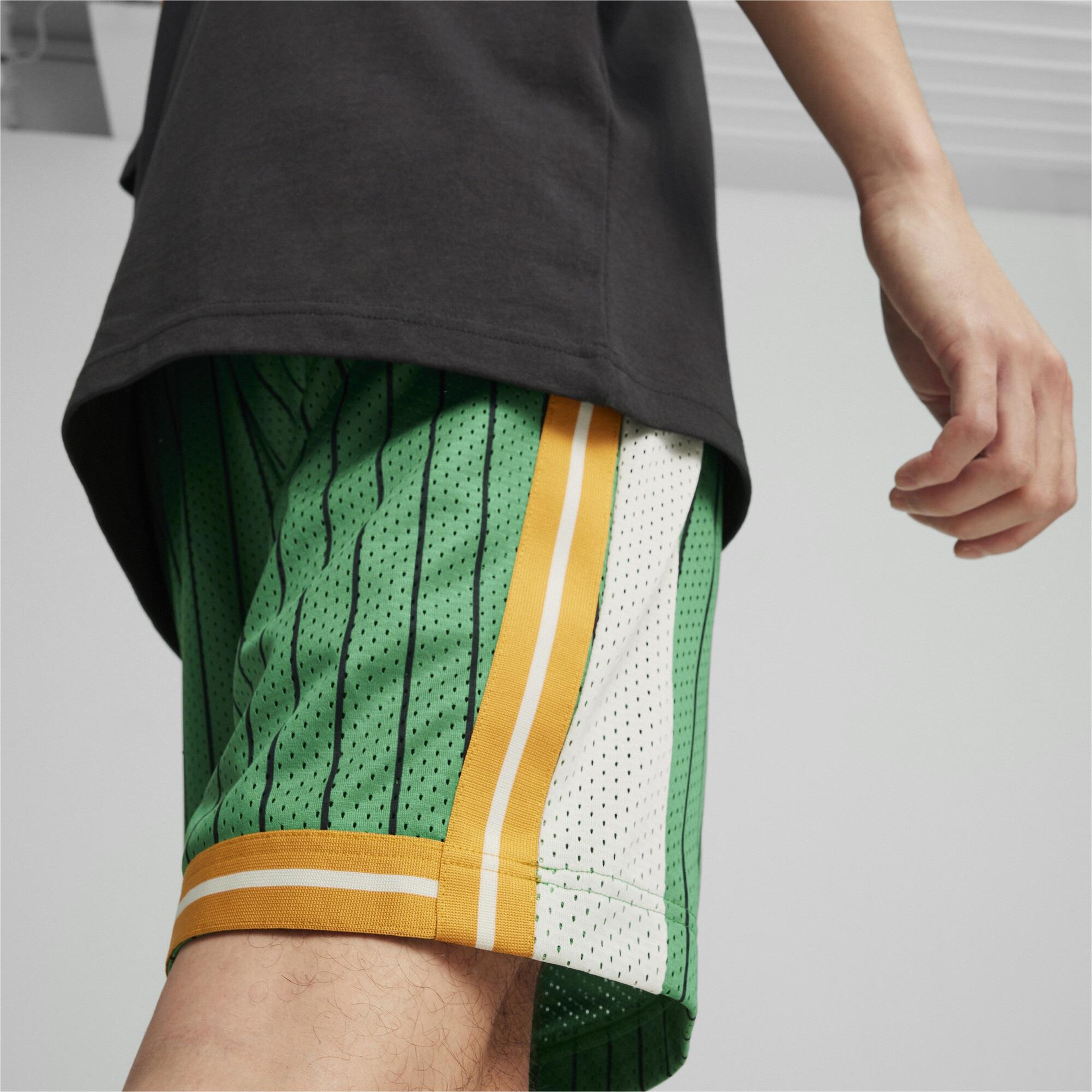 Puma T7 Mesh Erkek Yeşil Şort