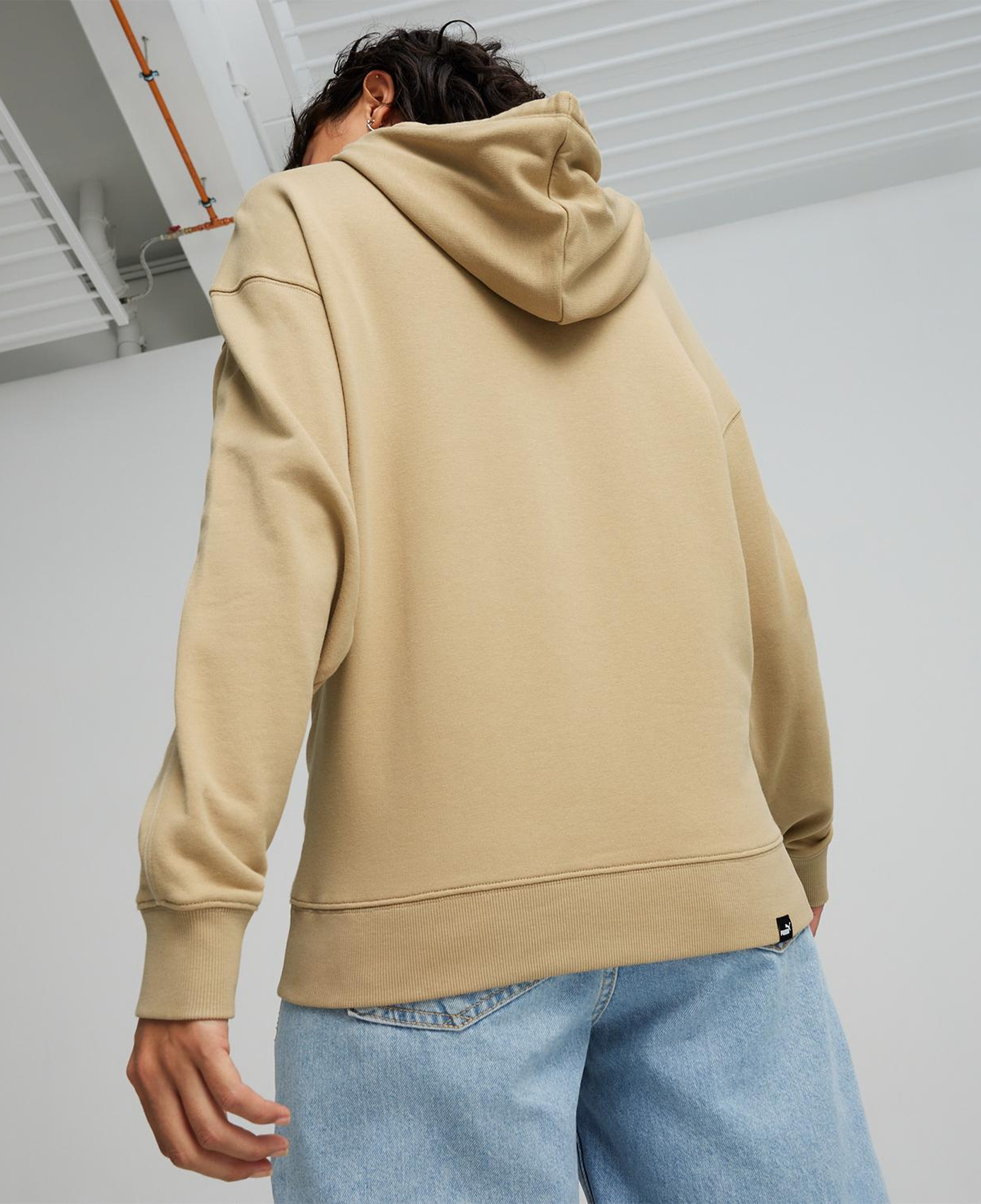 Puma Her Hoodie Tr Kadın Bej Sweat