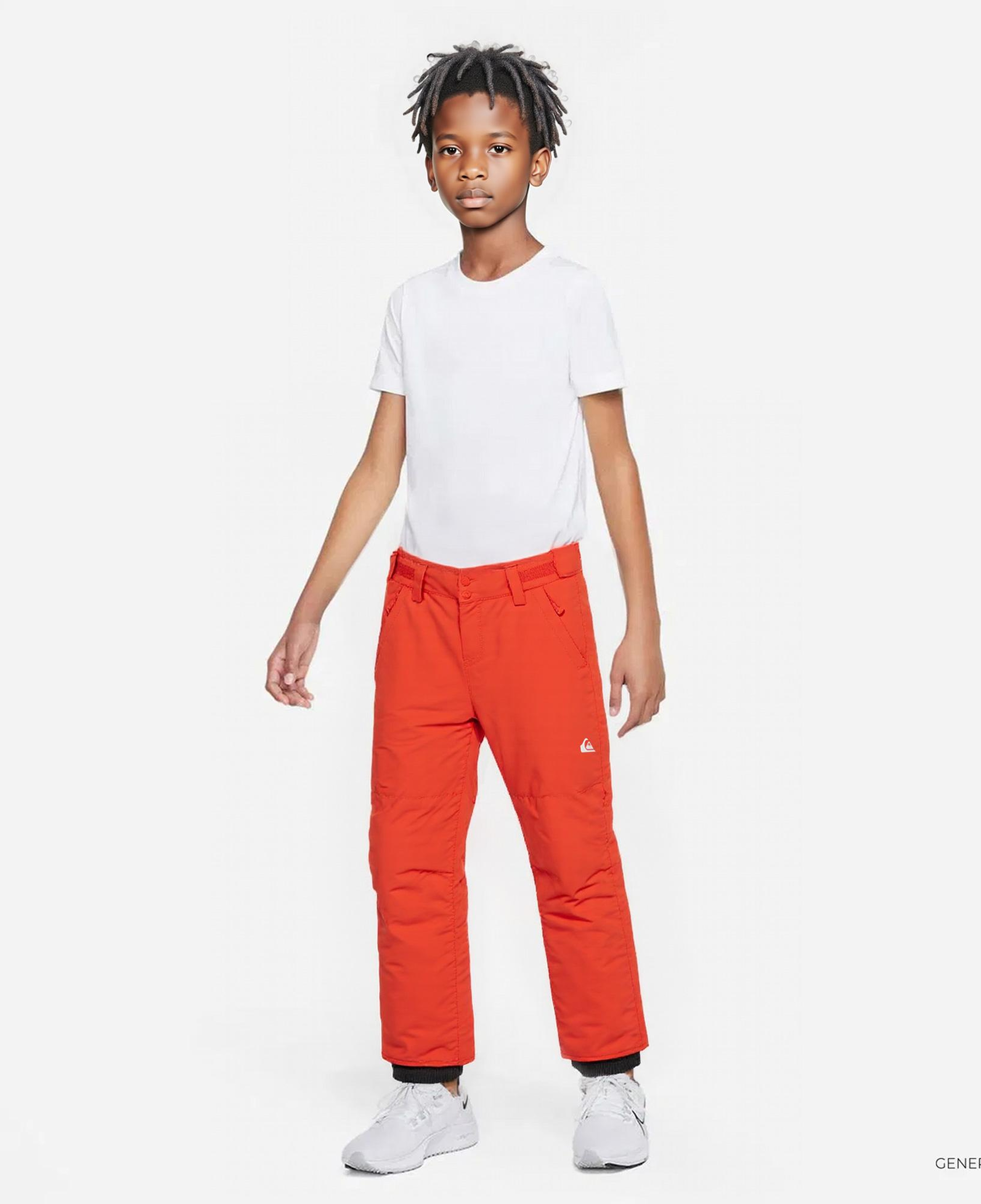 Quiksilver Estate Çocuk Turuncu Kayak Pantolonu
