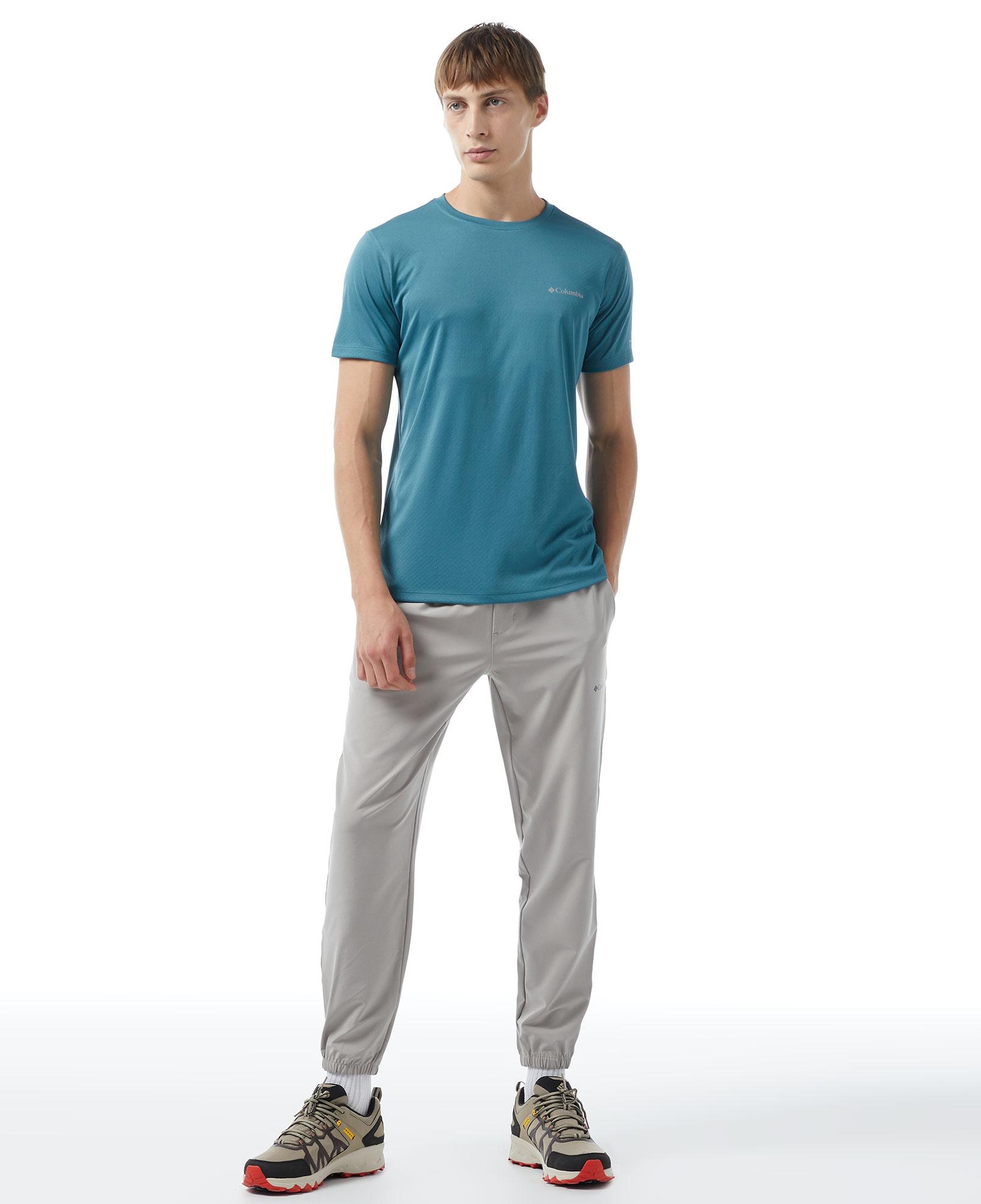 Columbia Erkek Standart Fit Yeşil Antrenman T-Shirt