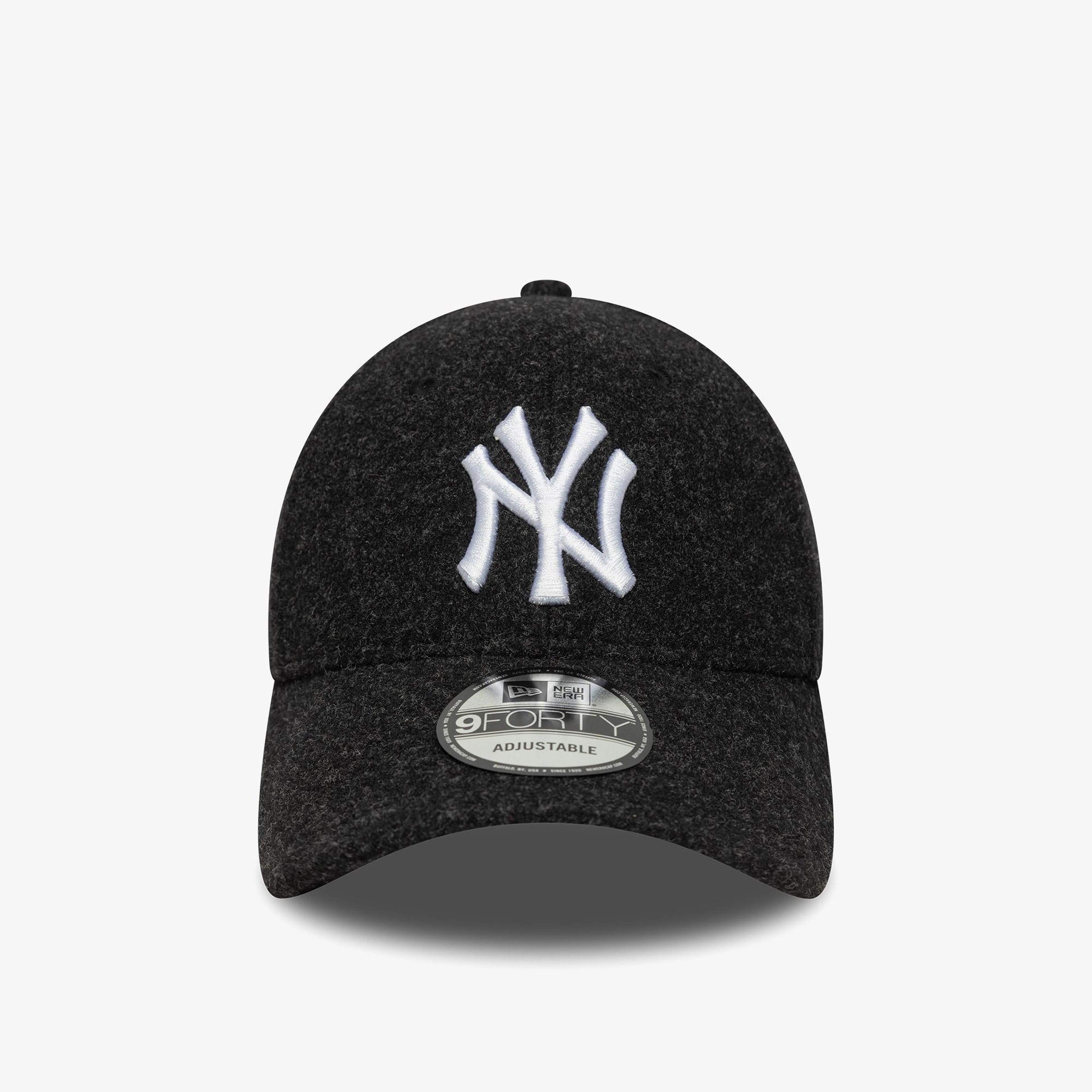 New Era 9Forty New York Yankees Melton Wool Unisex Siyah Şapka