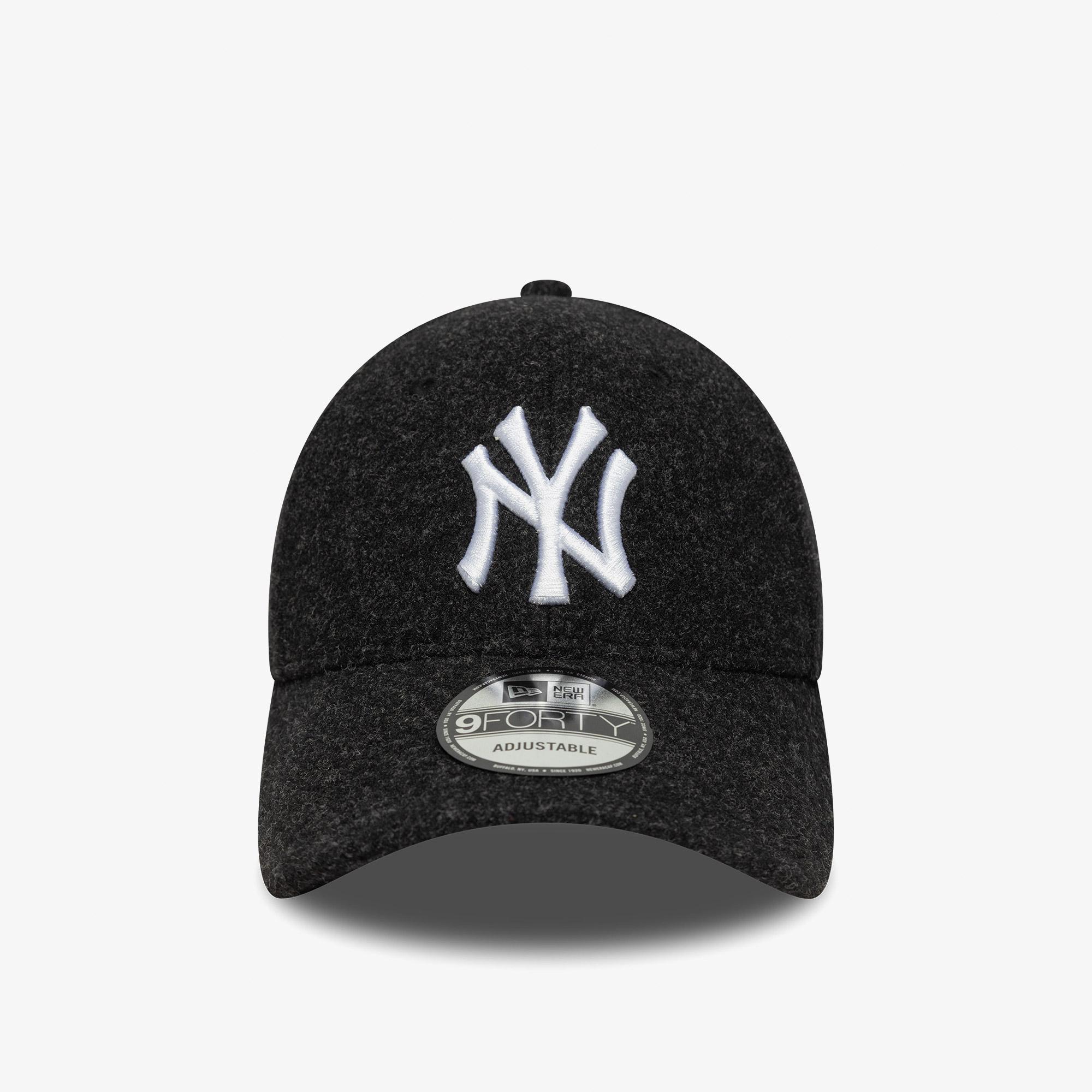 New Era 9Forty New York Yankees Melton Wool Unisex Siyah Şapka