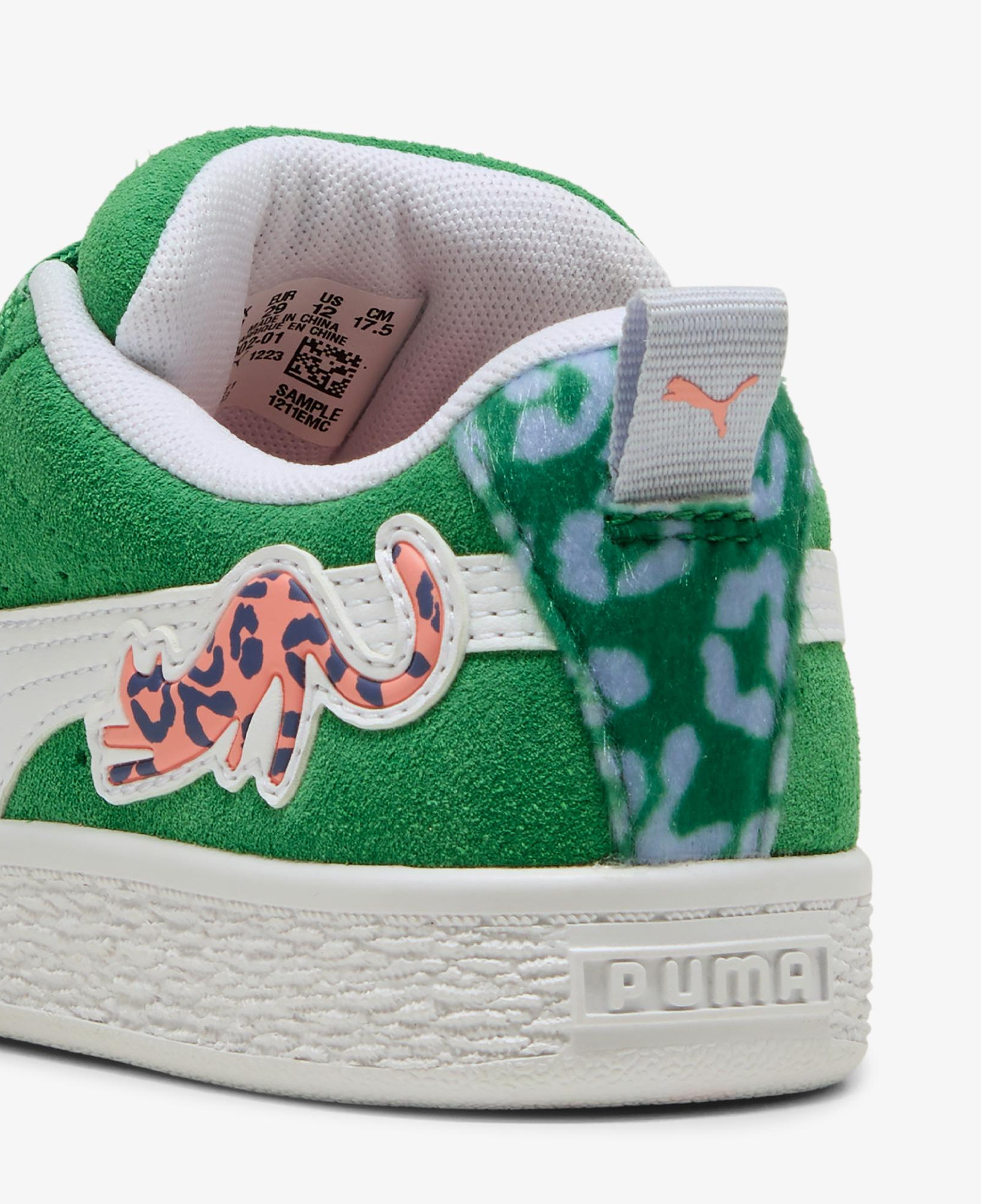Puma Suede Xl Cats Club Ps Çocuk Yeşil Spor Ayakkabı