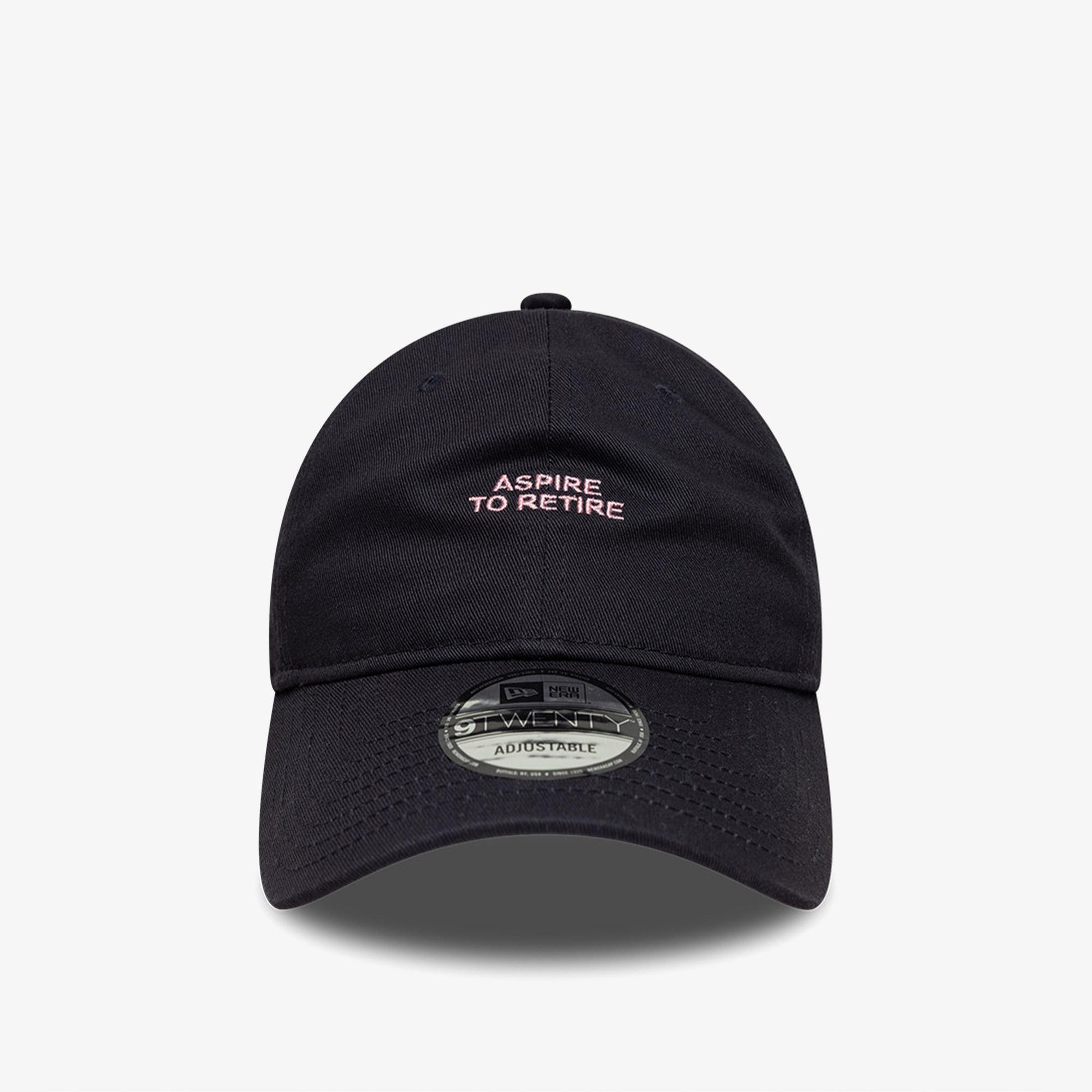 New Era Slogan Aspire To Retire 9Twenty Unisex Lacivert Şapka