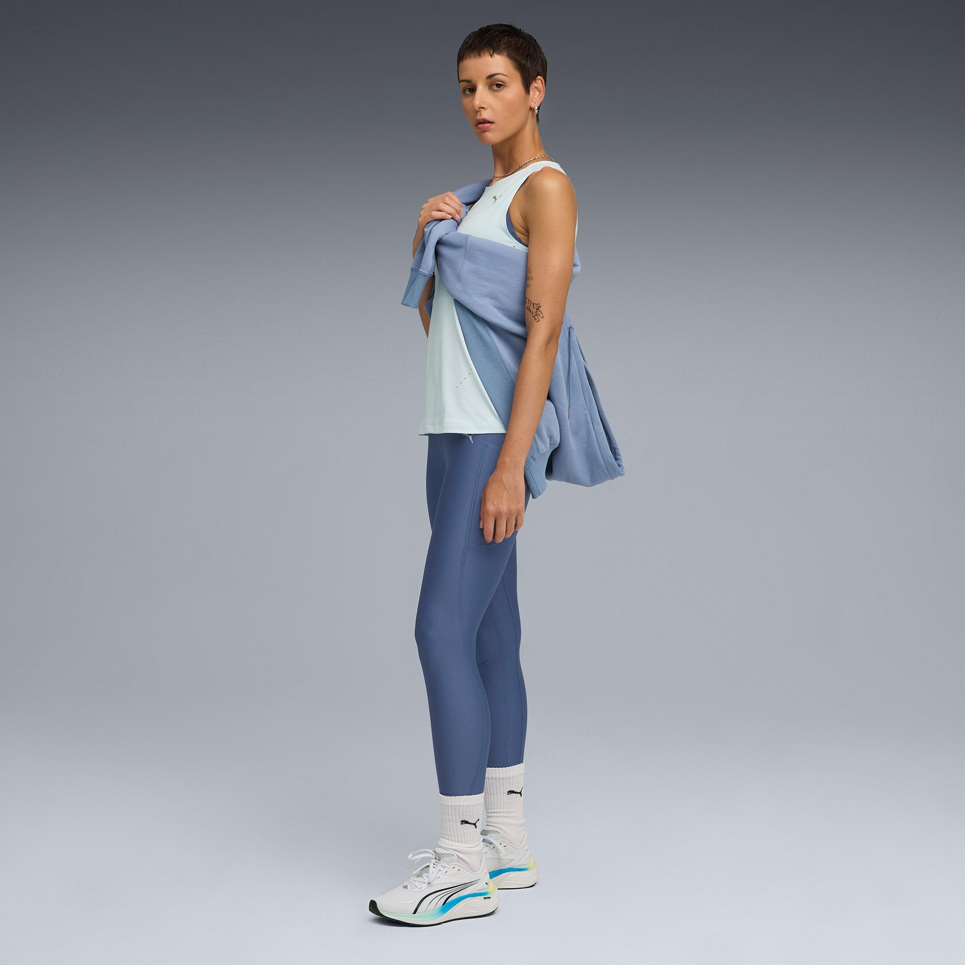 Puma Everyday Cloudspun Tank Kadın Mavi Atlet