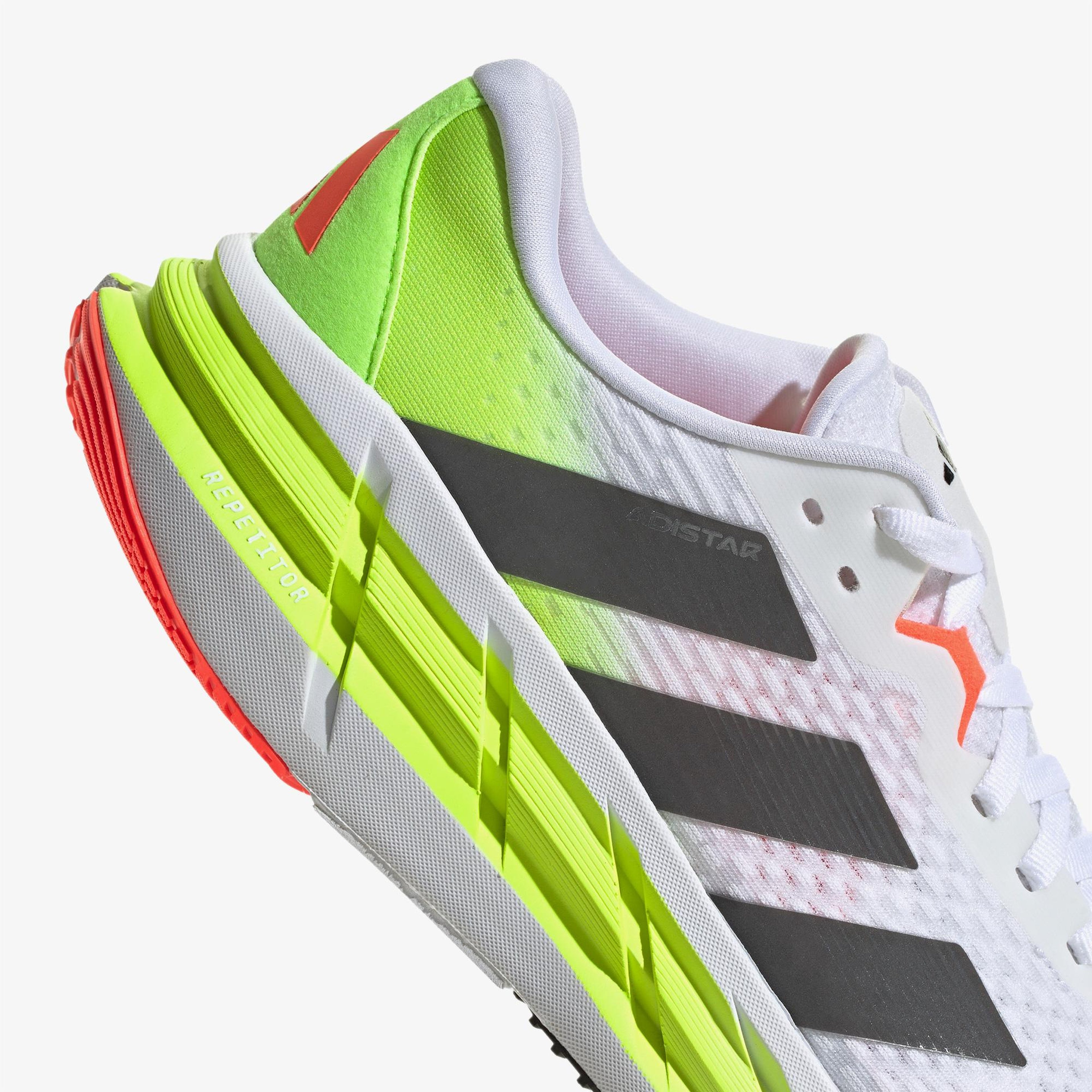 adidas Adistar 3 Erkek Beyaz Koşu Ayakkabısı
