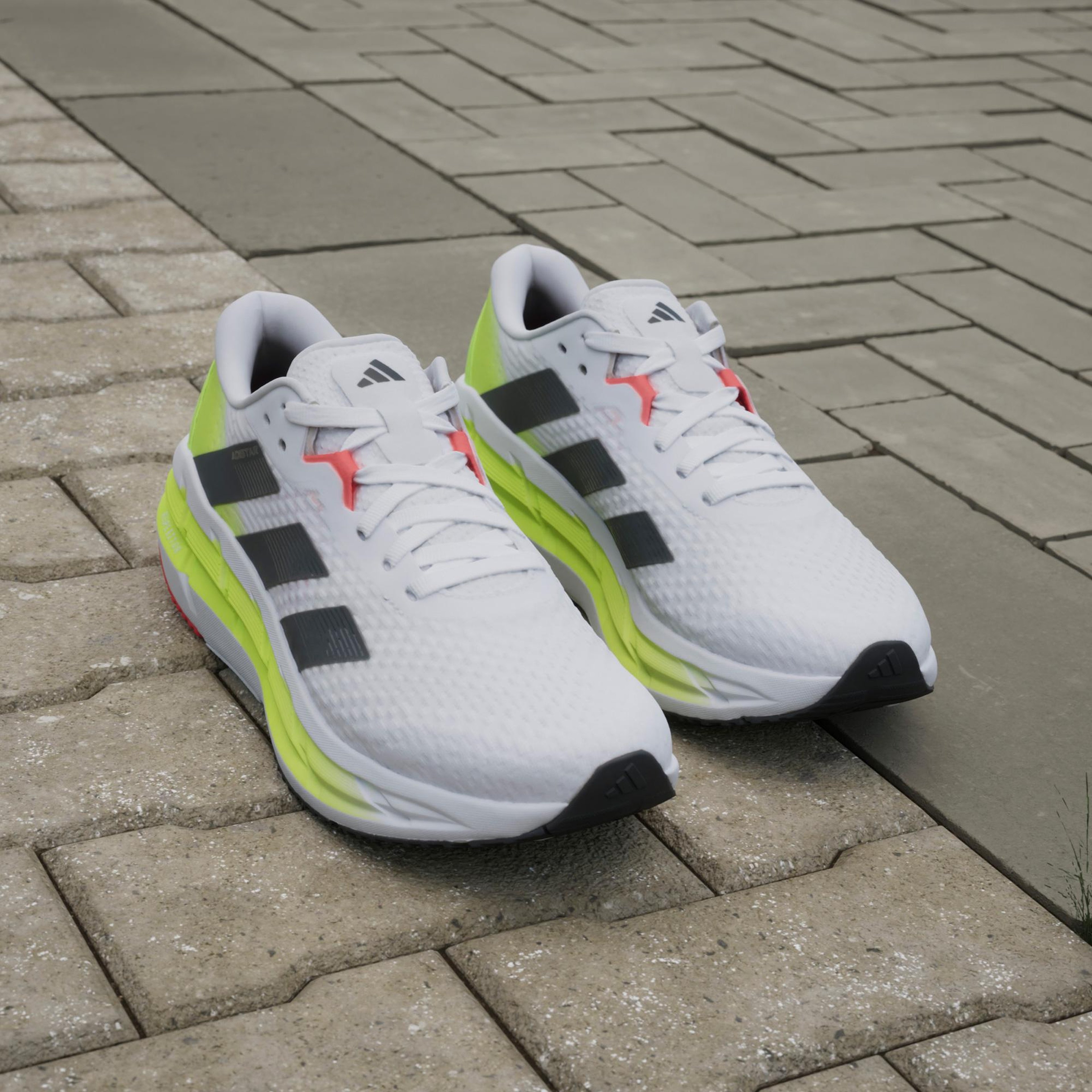 adidas Adistar 3 Erkek Beyaz Koşu Ayakkabısı