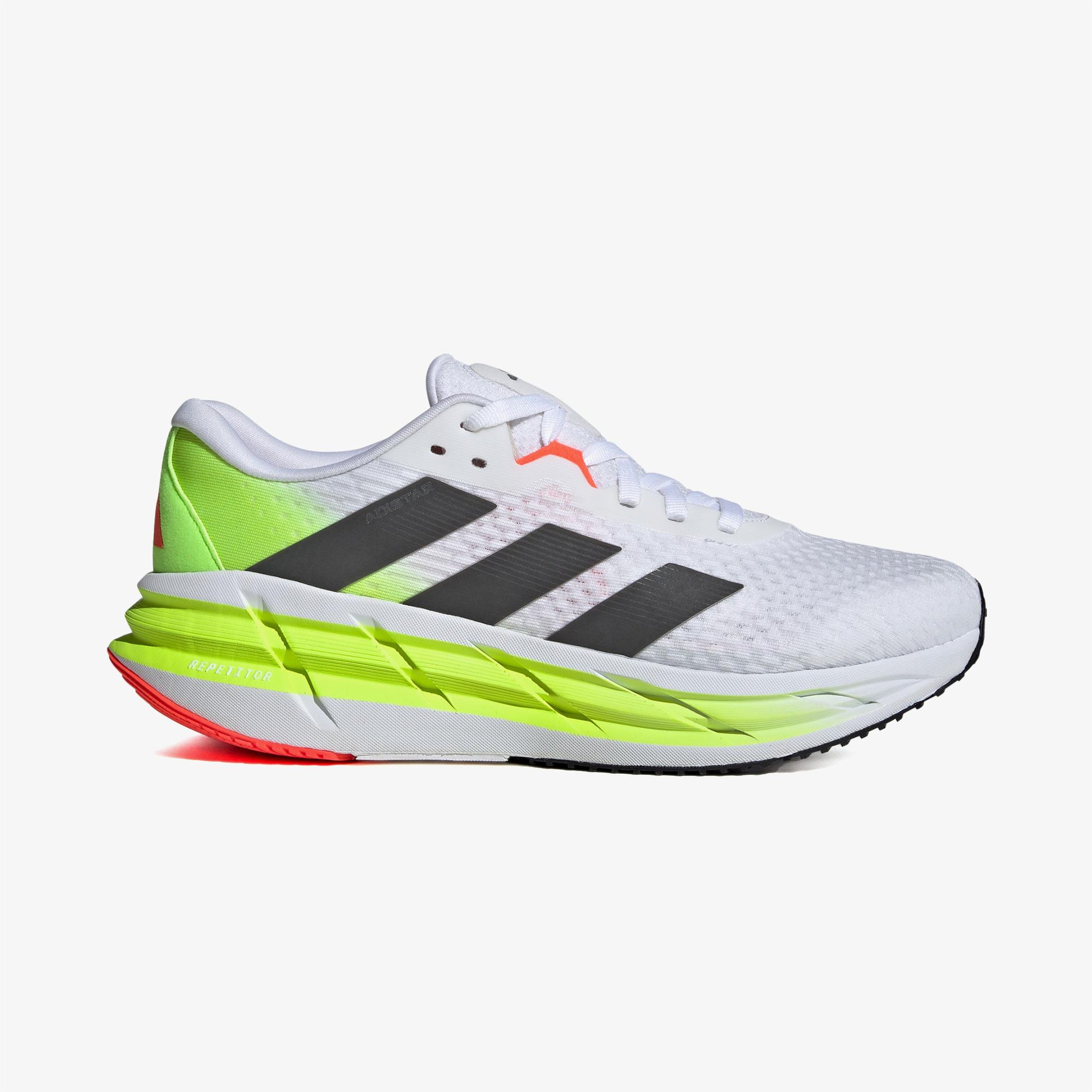 adidas Adistar 3 Erkek Beyaz Koşu Ayakkabısı