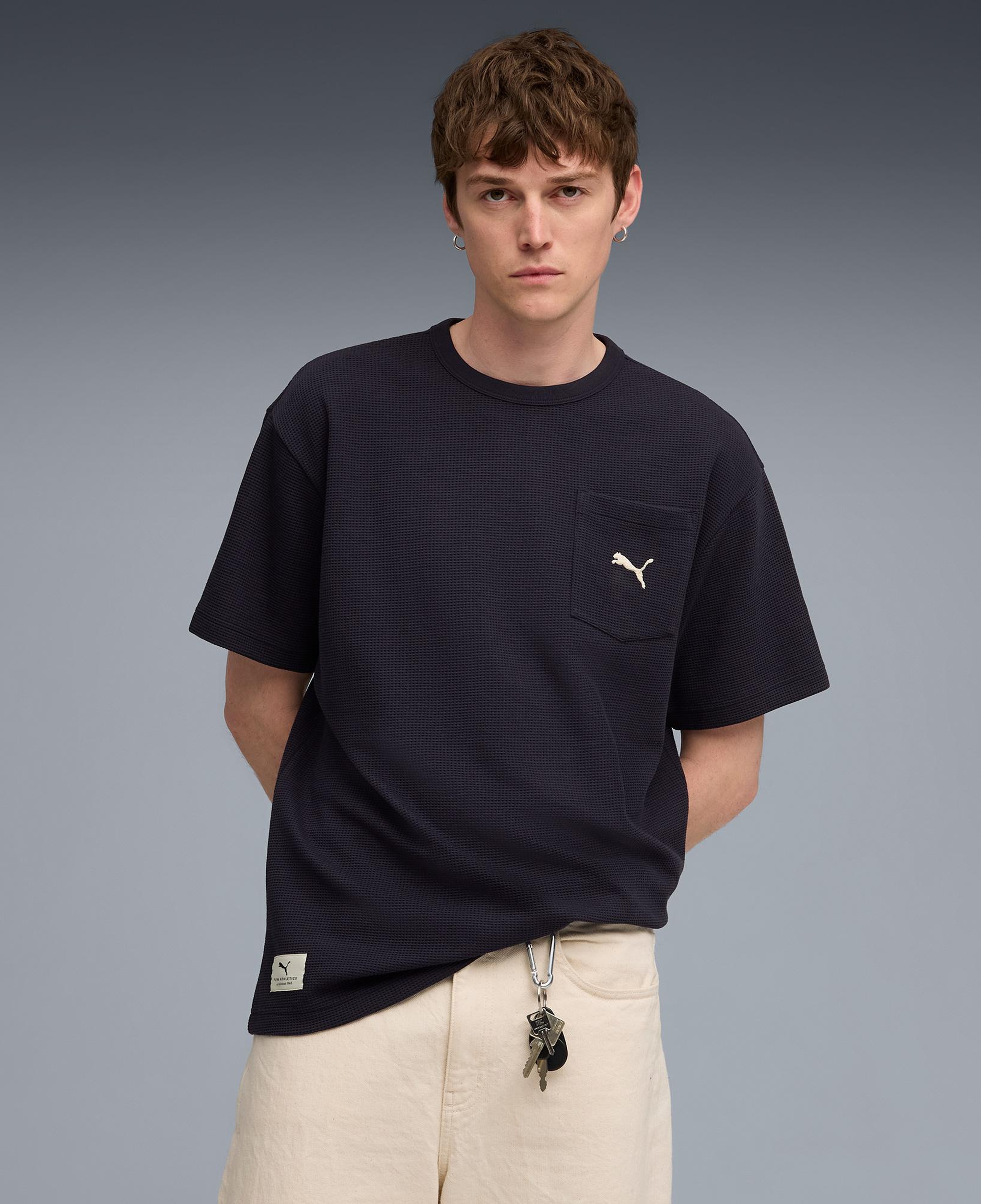 Puma Class Relaxed Erkek Lacivert T-Shirt