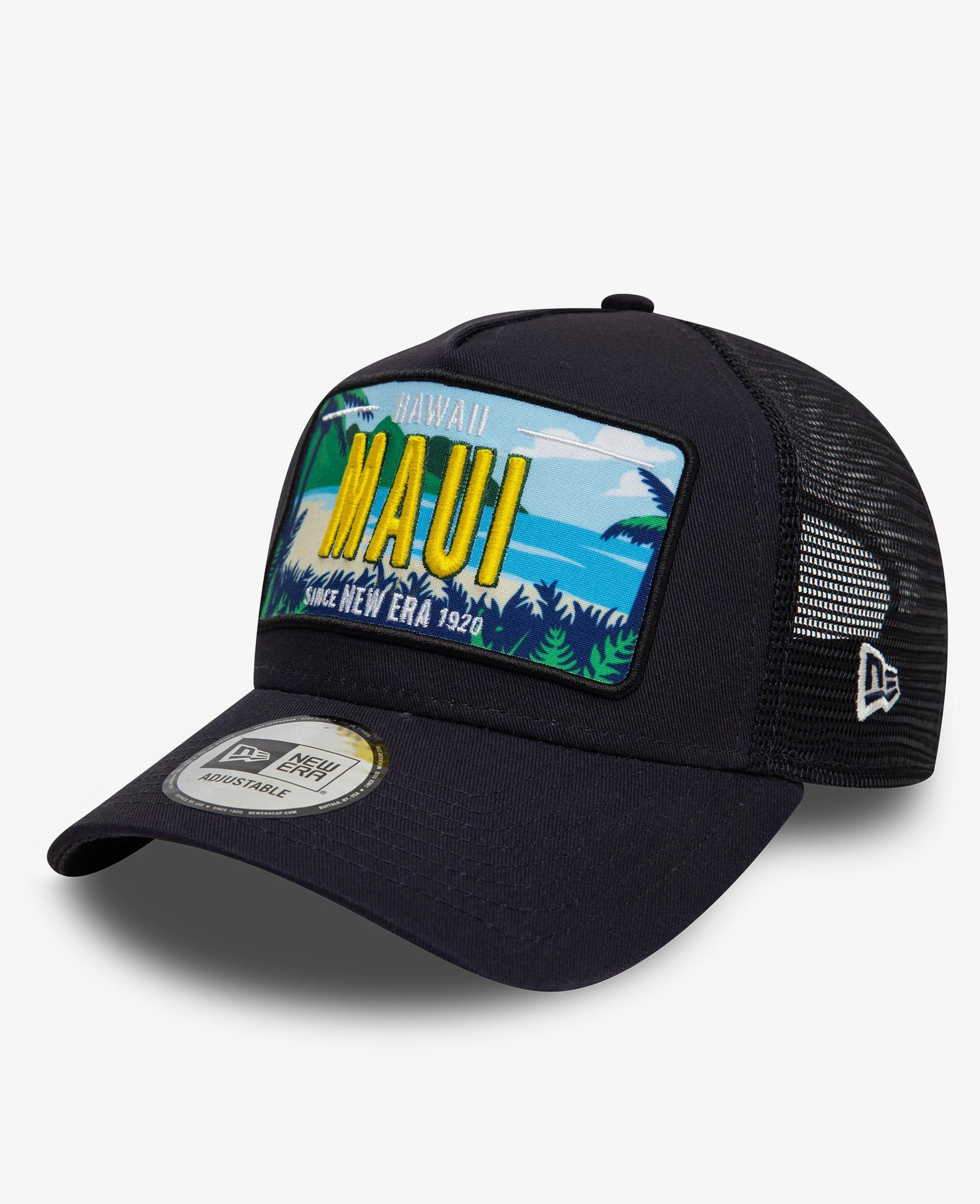 New Era License Plate Maui Unisex Siyah Şapka