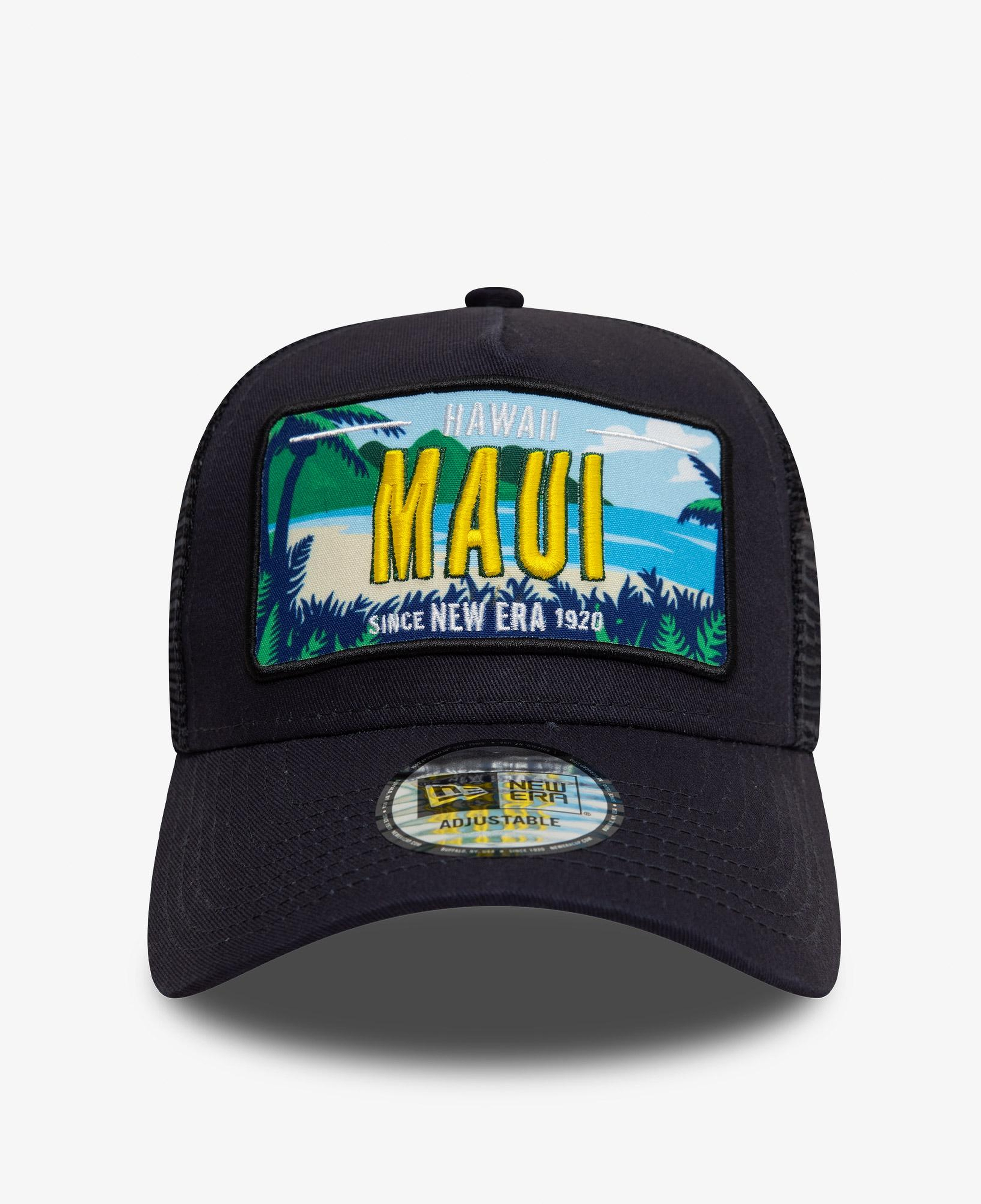 New Era License Plate Maui Unisex Siyah Şapka