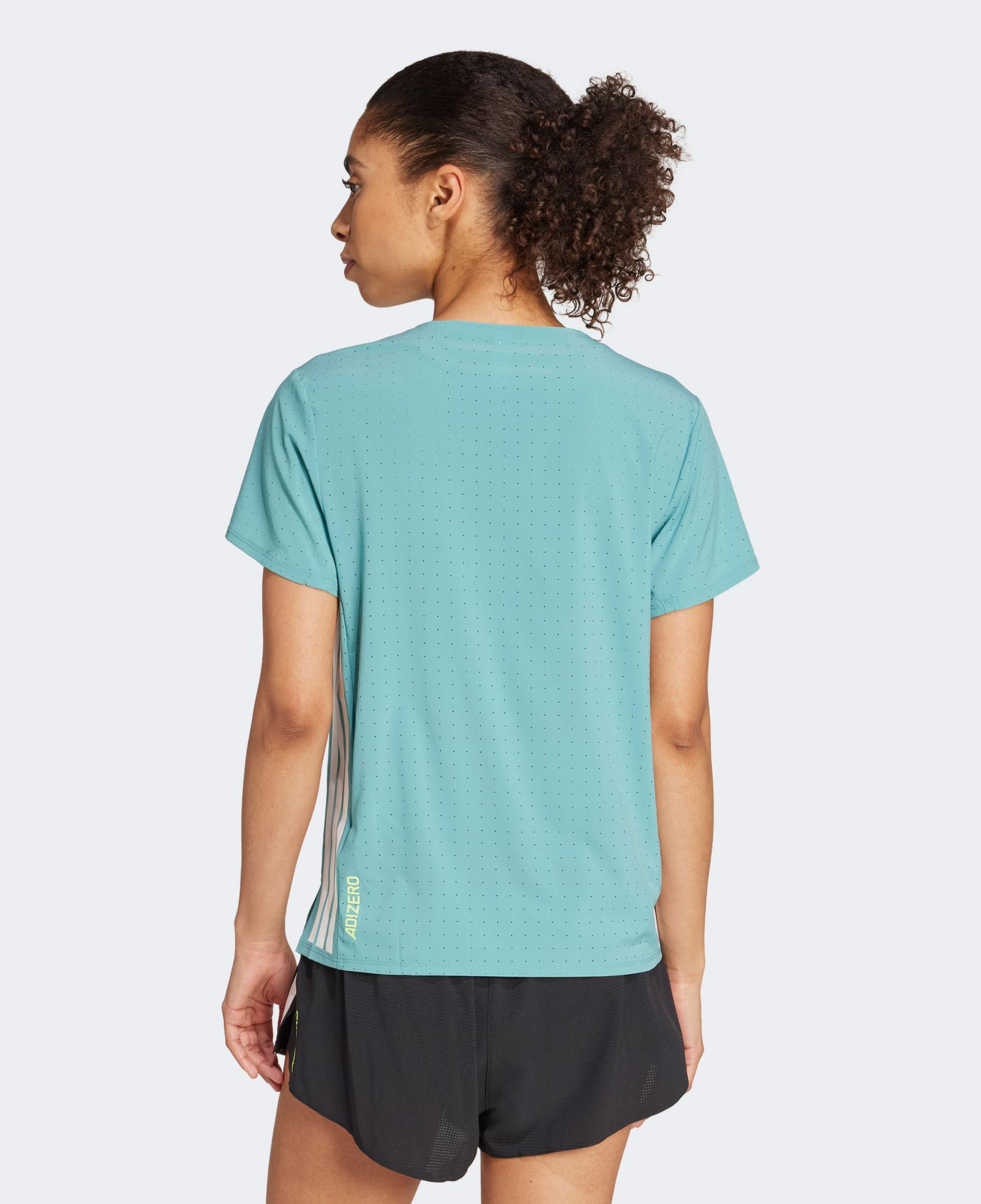 adidas Adizero Running Kadın Mavi Koşu T-Shirt