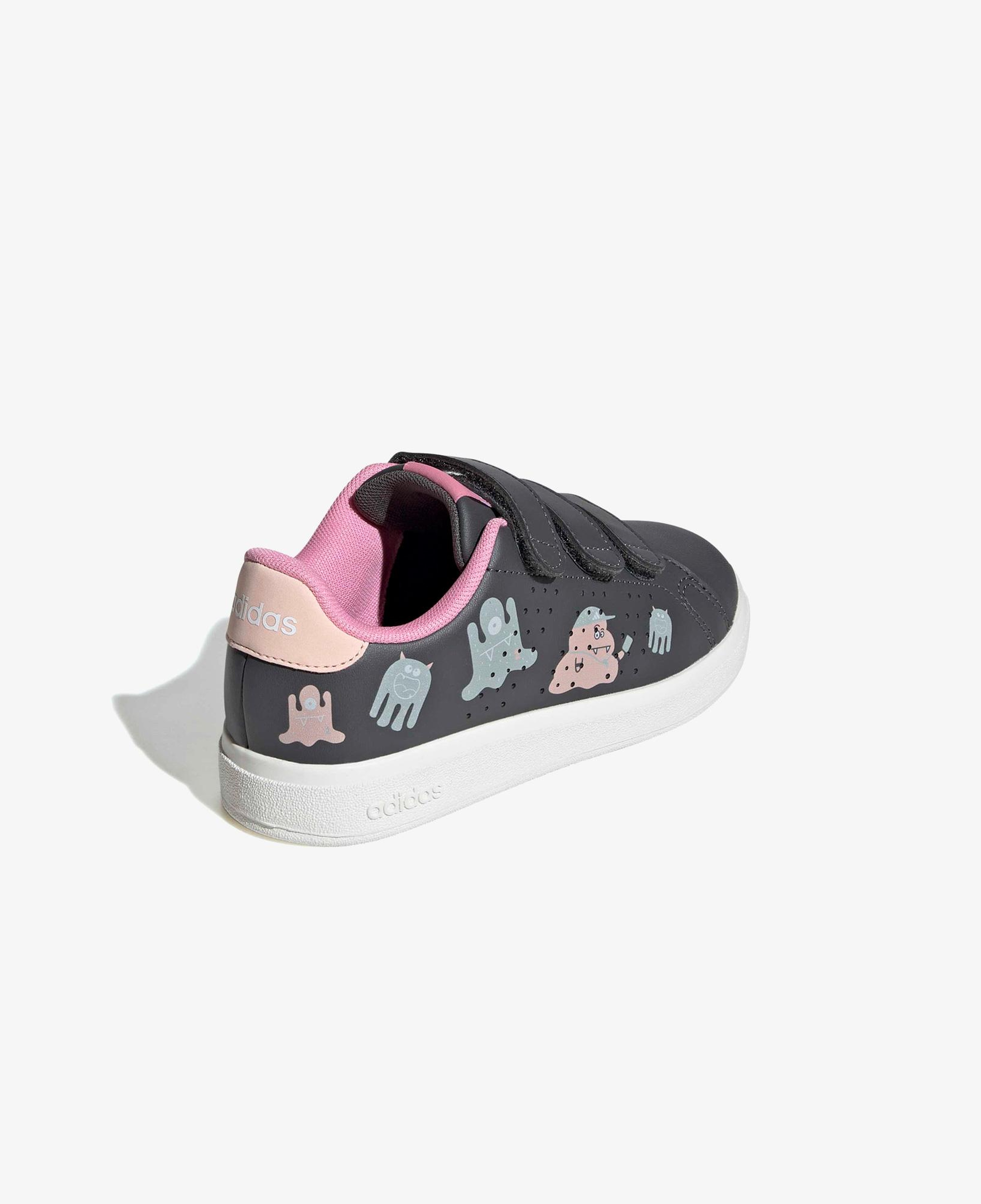 adidas Advantage Base 2.0 Comfort Çocuk Gri Spor Ayakkabı