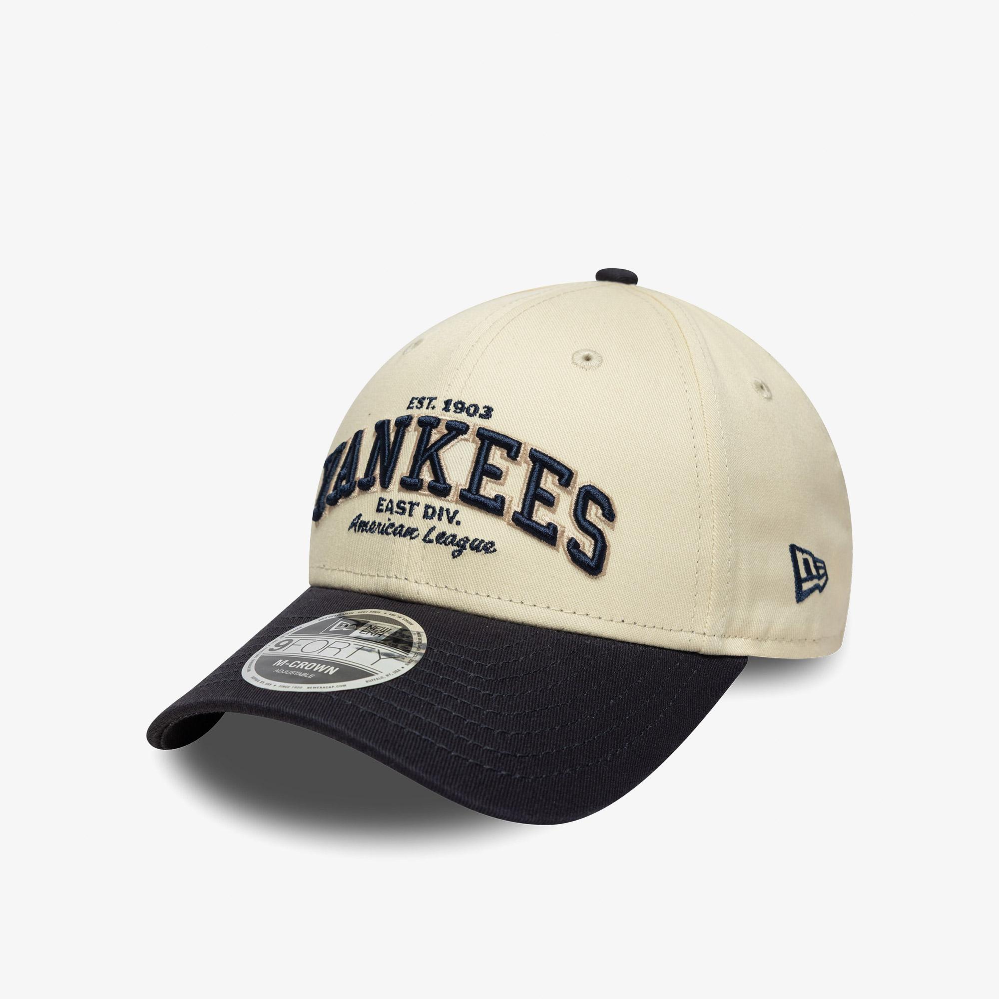 New Era Wordmark 9Forty Mc Unisex Bej Şapka
