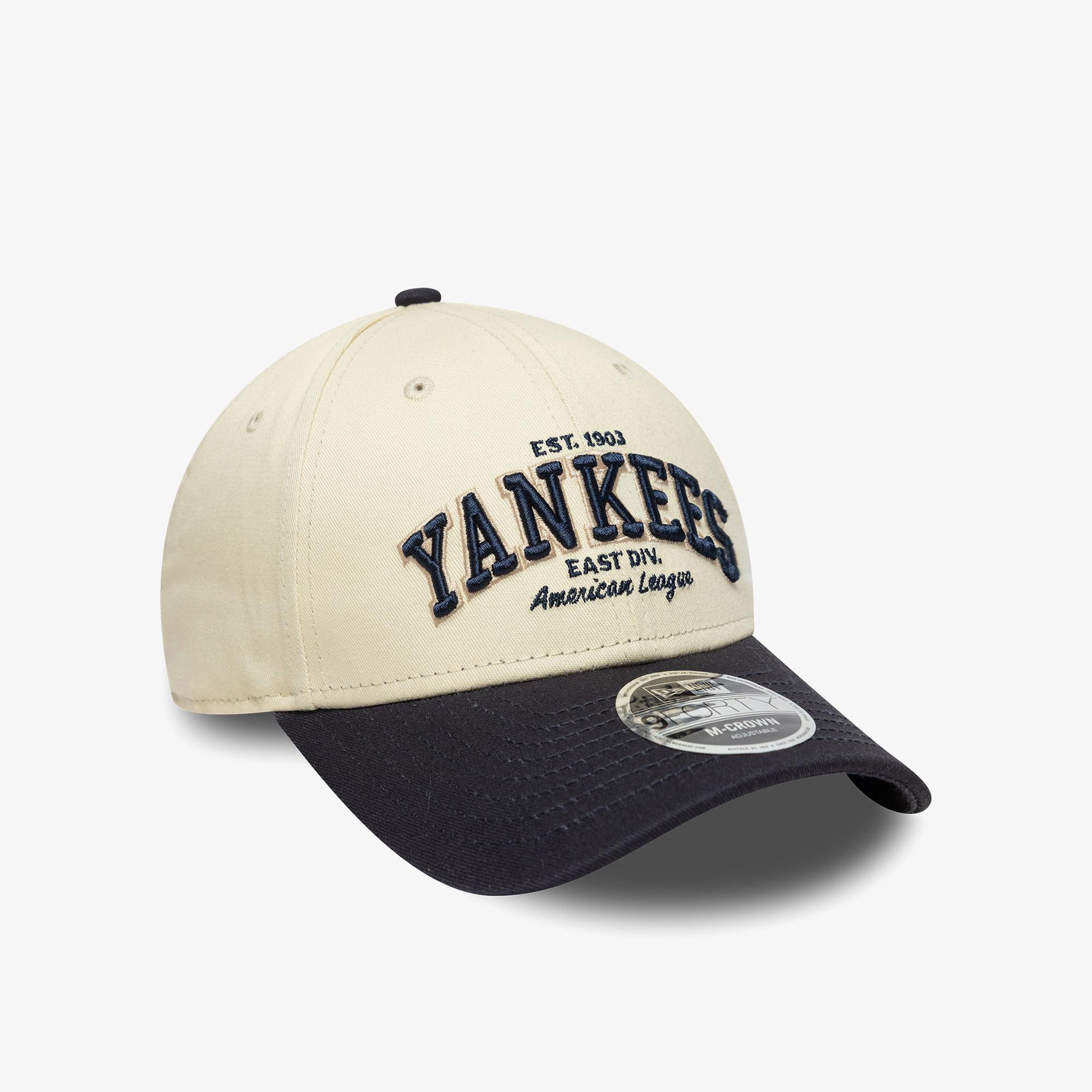 New Era Wordmark 9Forty Mc Unisex Bej Şapka