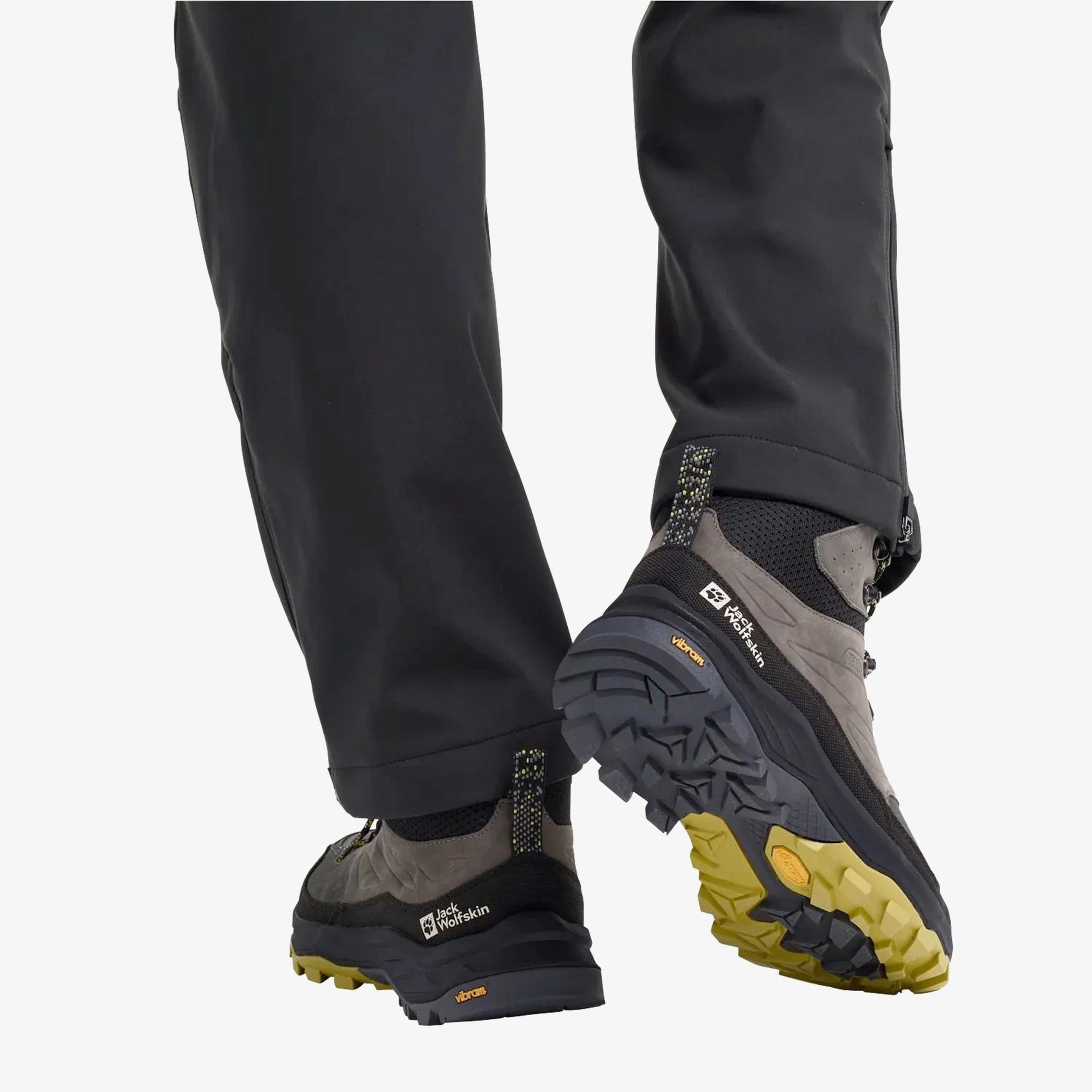 Jack Wolfskin Cyrox Texapore Mid Erkek Gri Outdoor Bot