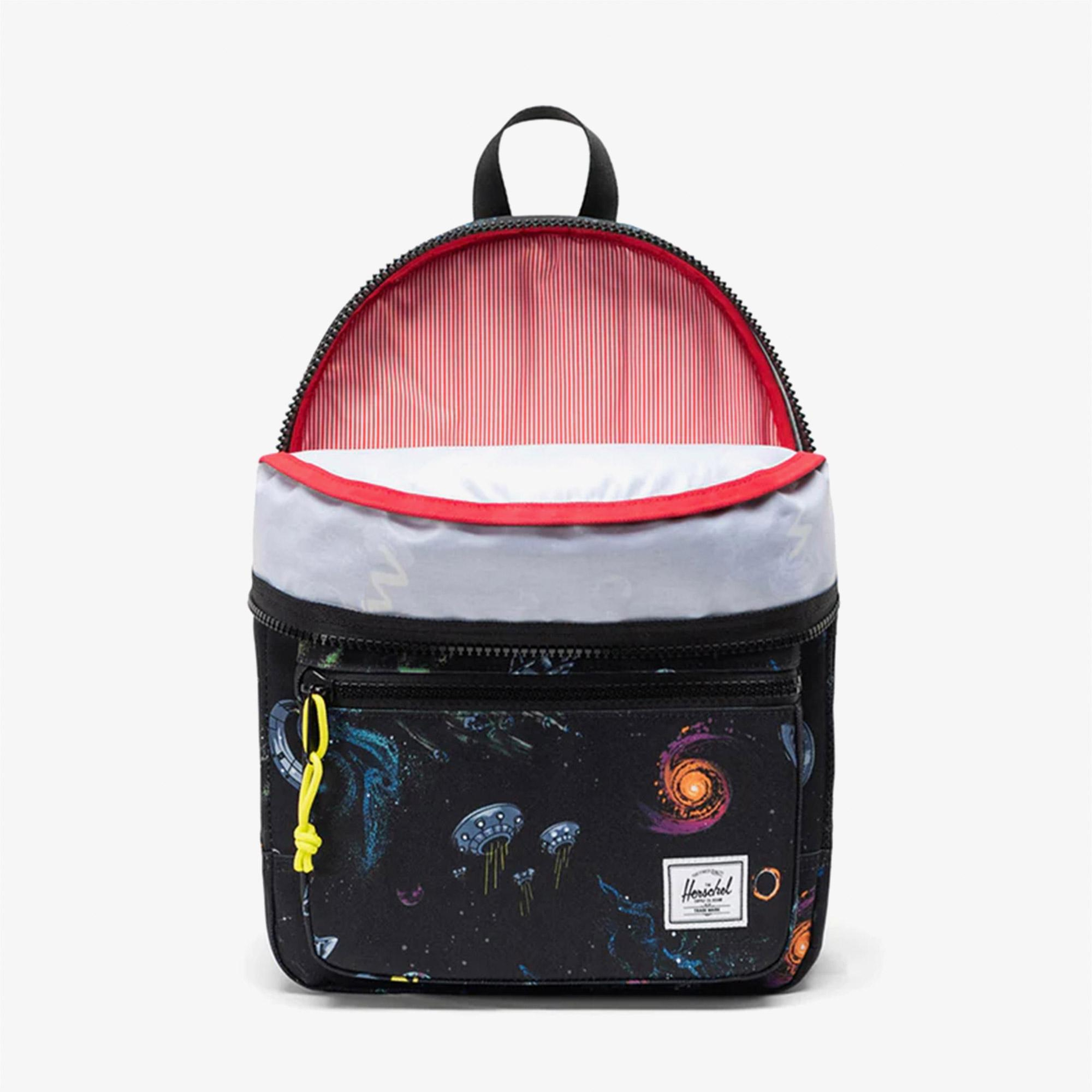Herschel Heritage Ufo Galaxy Çocuk Siyah Sırt Çantası