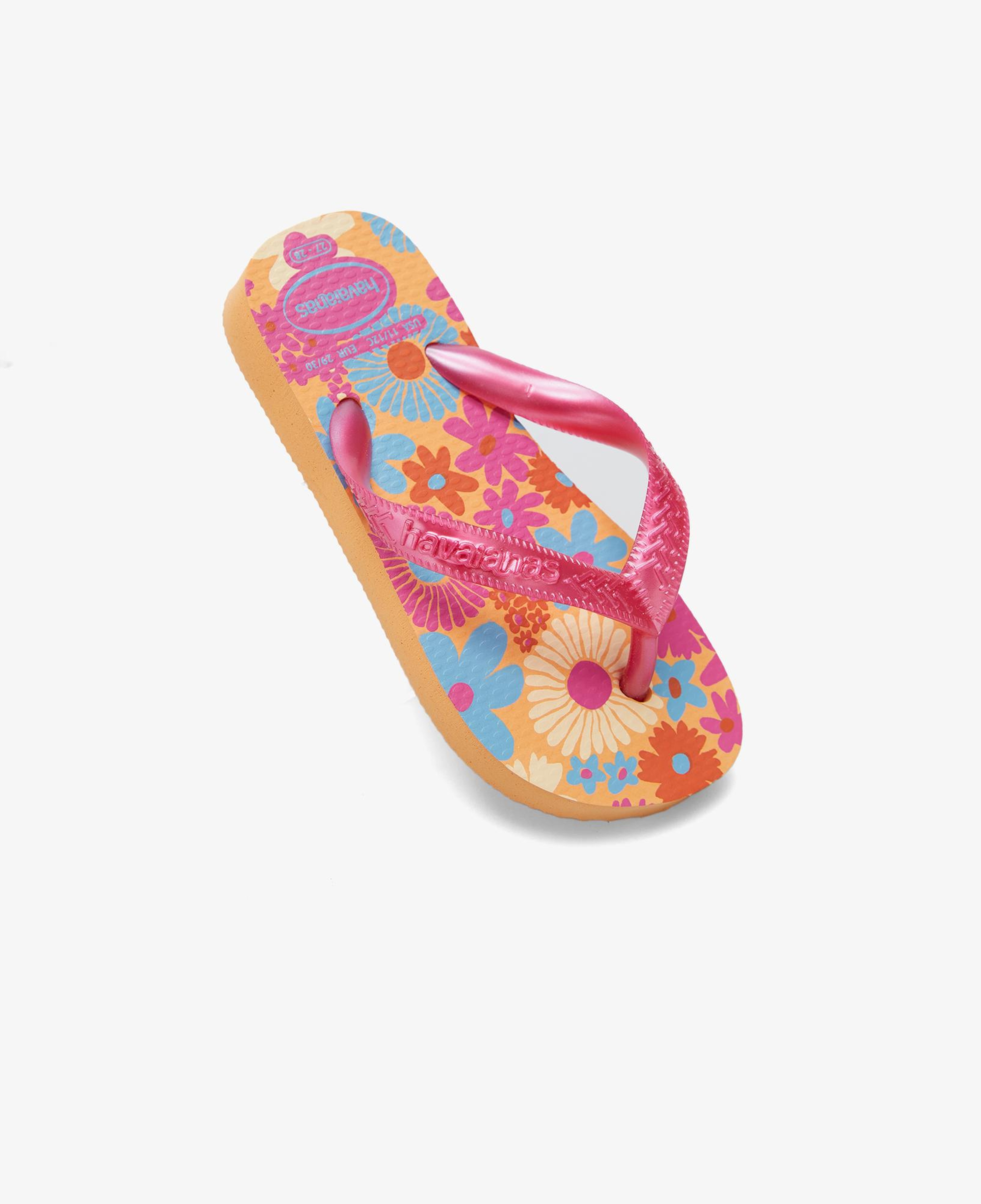 Havaianas Top Flores Çocuk Turuncu Terlik