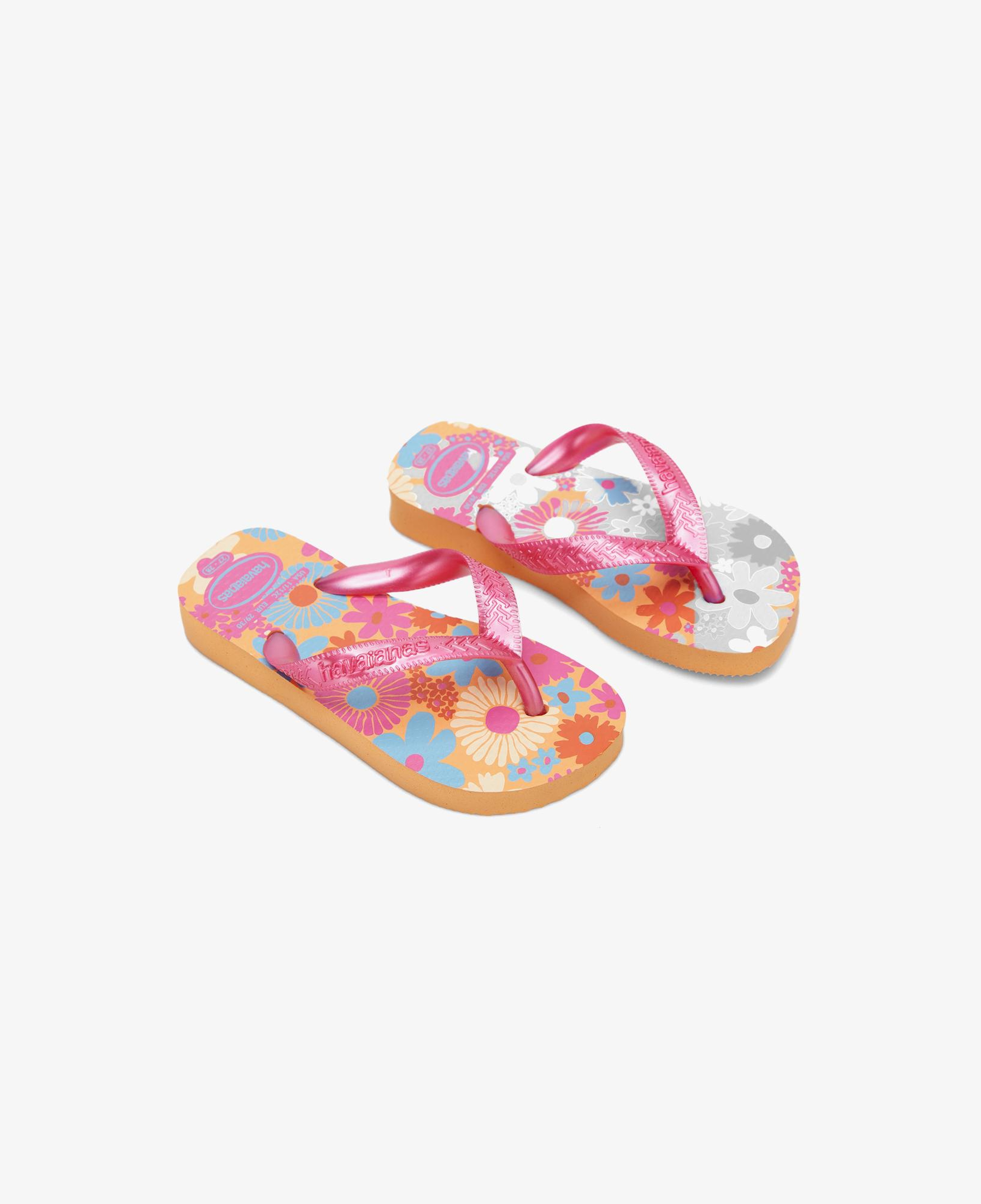 Havaianas Top Flores Çocuk Turuncu Terlik