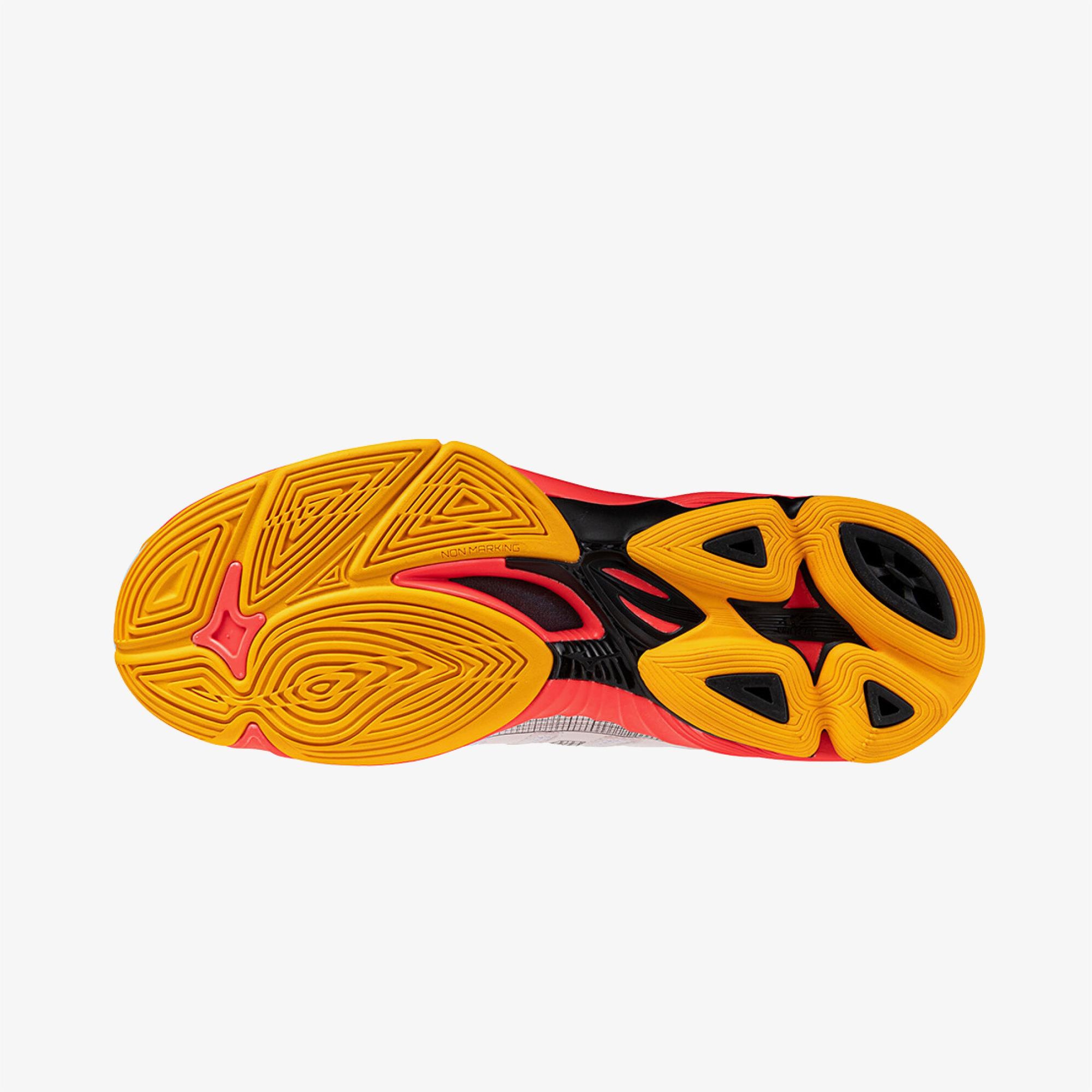 Mizuno Wave Voltage 2 Mid Kadın Beyaz Koşu Ayakkabısı