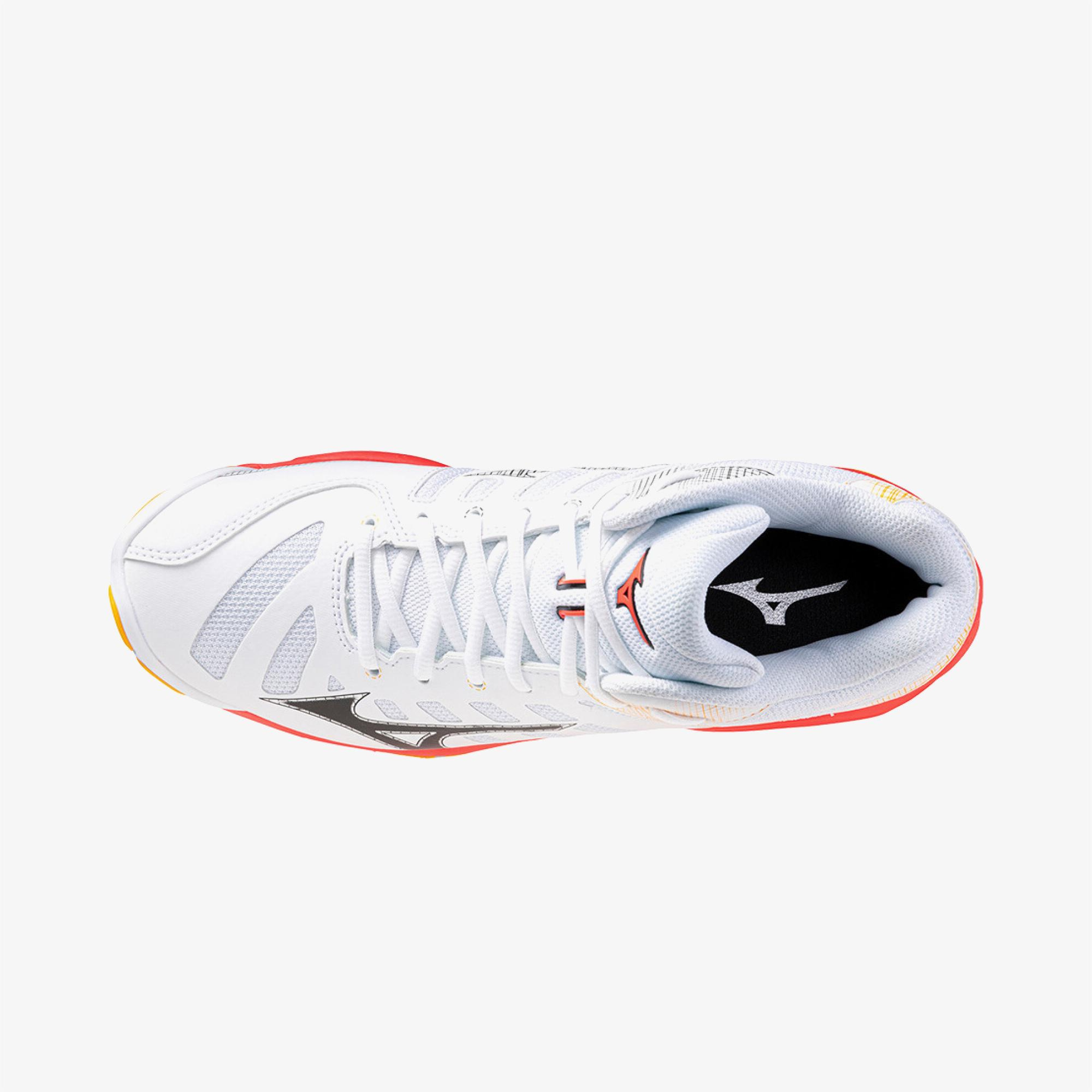 Mizuno Wave Voltage 2 Mid Kadın Beyaz Koşu Ayakkabısı