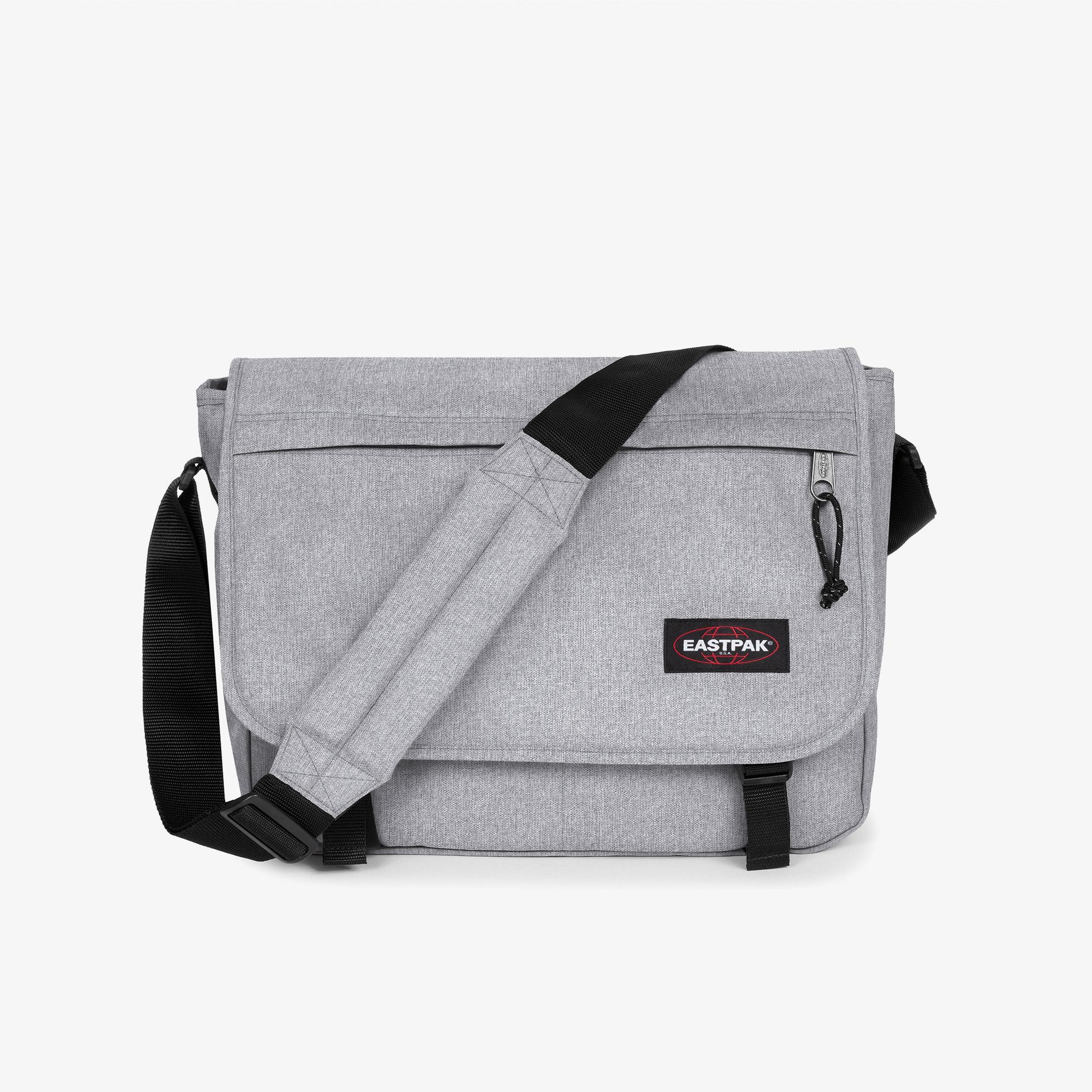 Eastpak Delegate + Unisex Gri Omuz Çantası