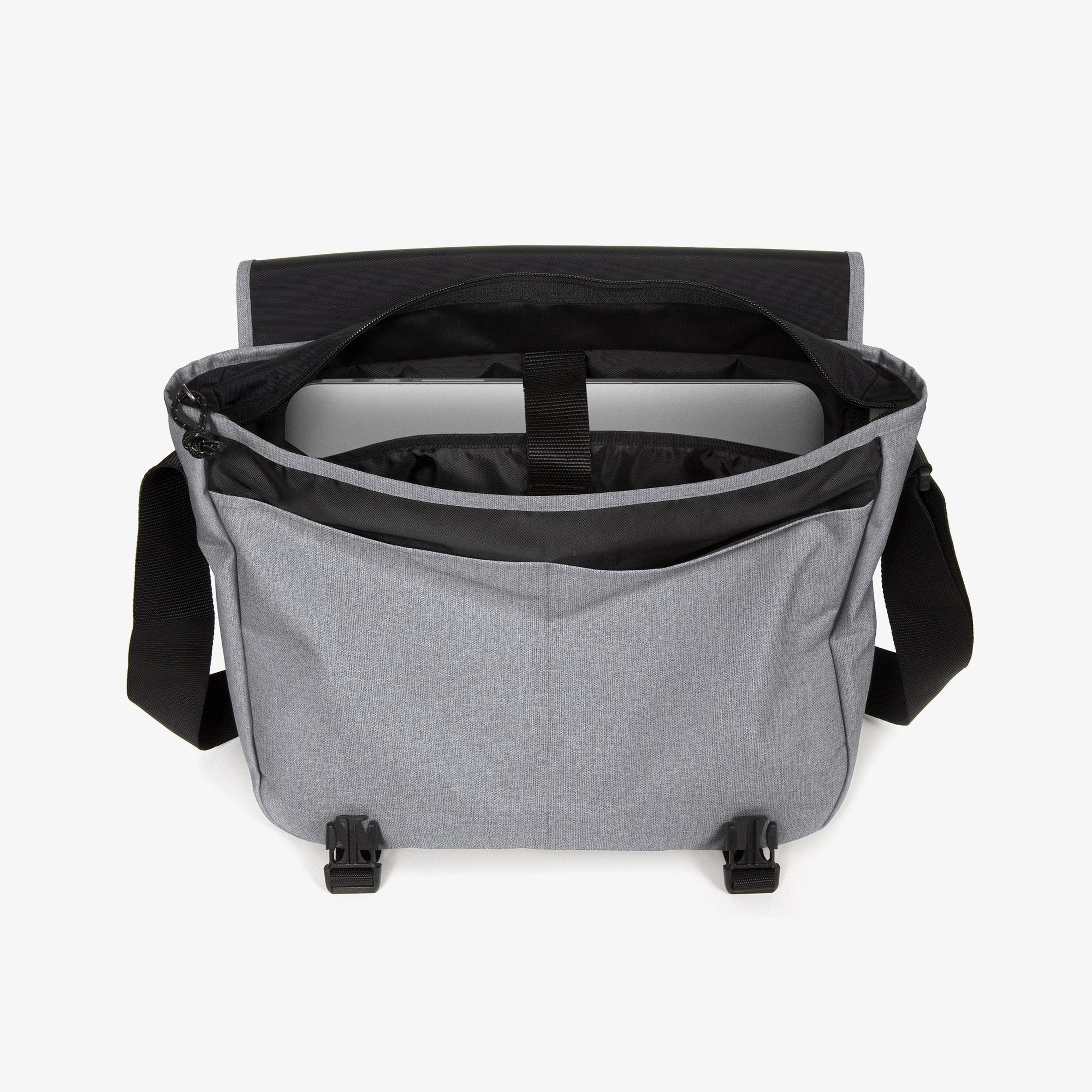 Eastpak Delegate + Unisex Gri Omuz Çantası