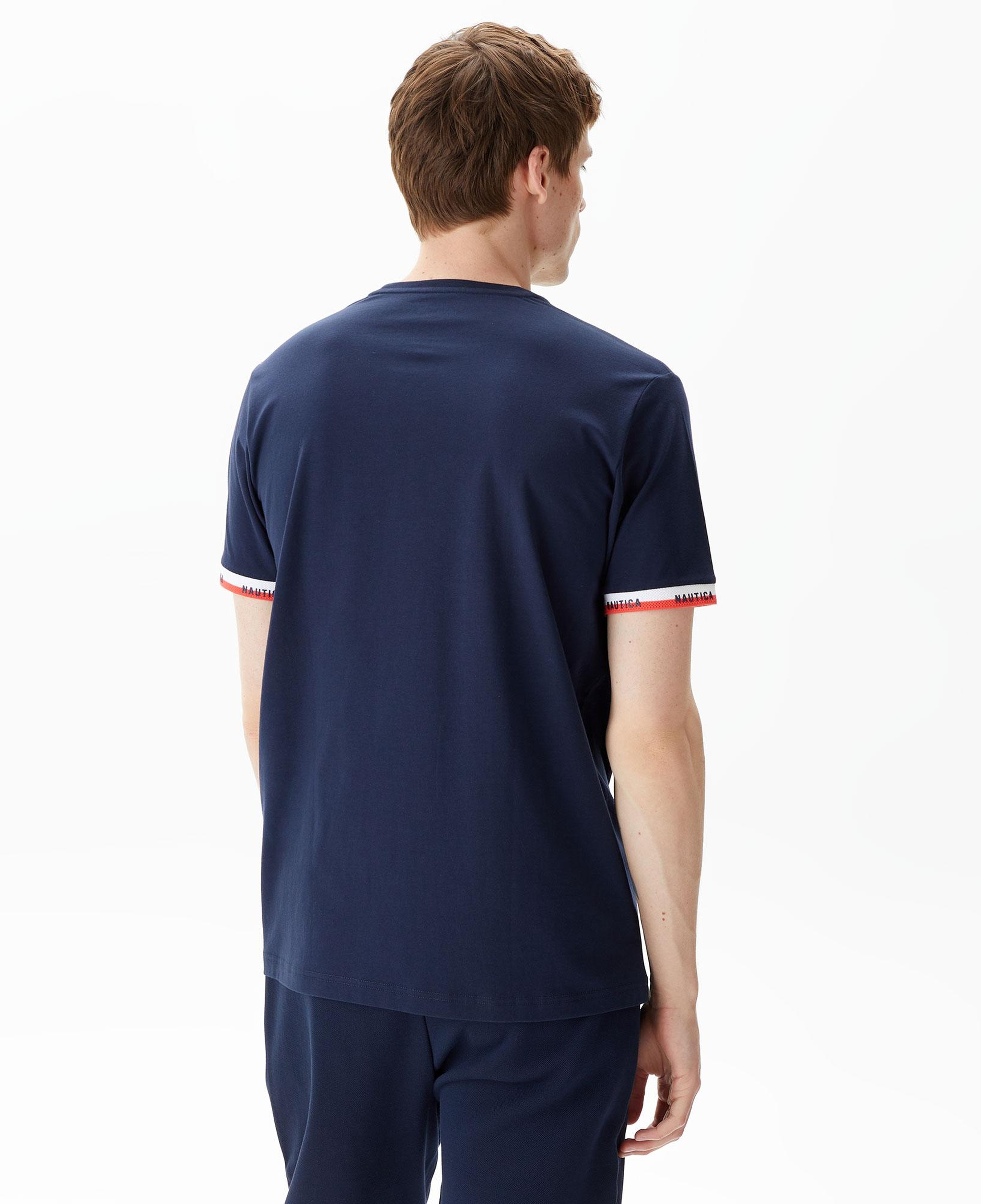 Nautica Erkek Lacivert Standart Fit T-Shirt