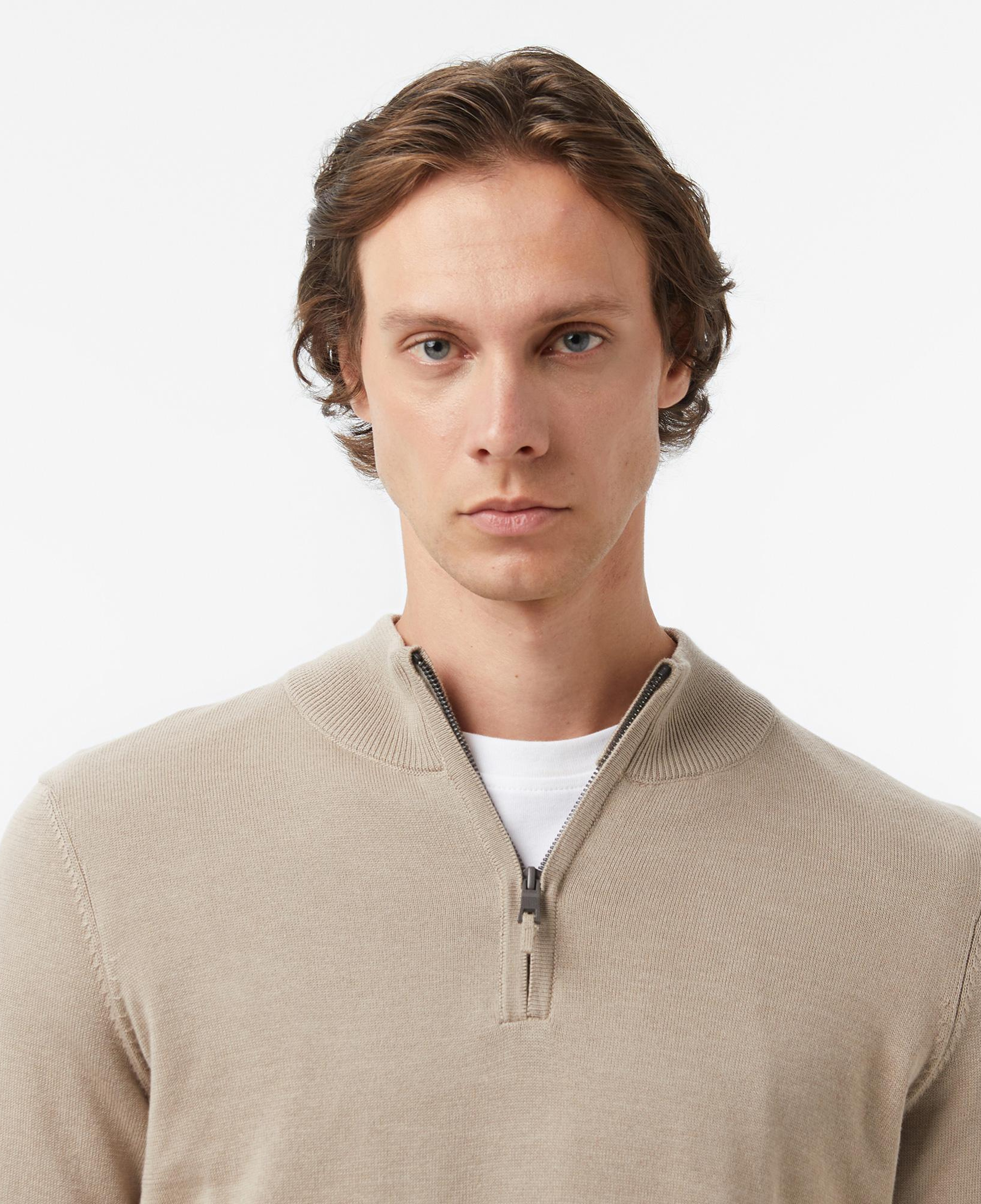 Nautica Erkek Bej Classic Fit Kazak