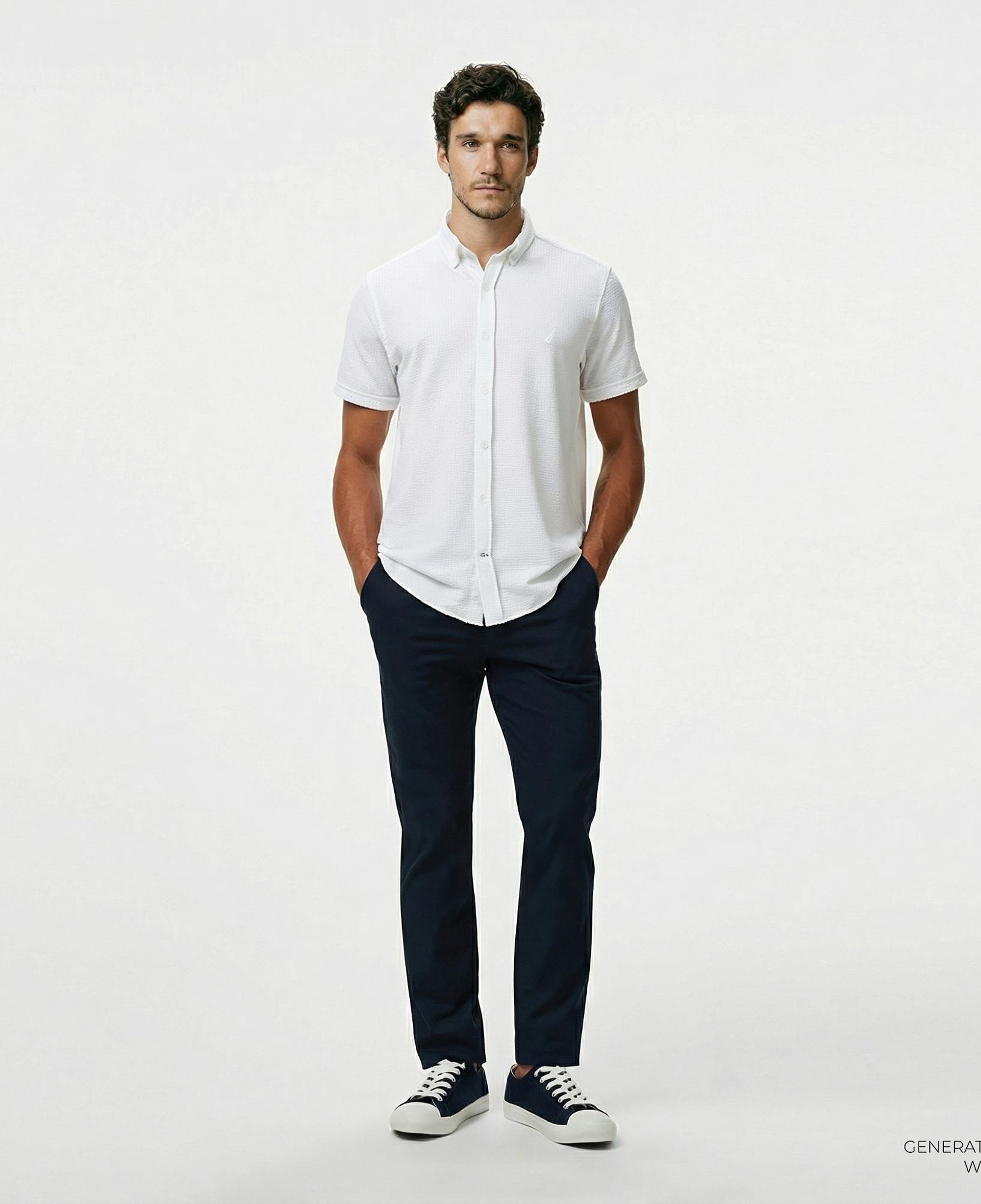 Nautica Erkek Lacivert Slim Fit Pantolon