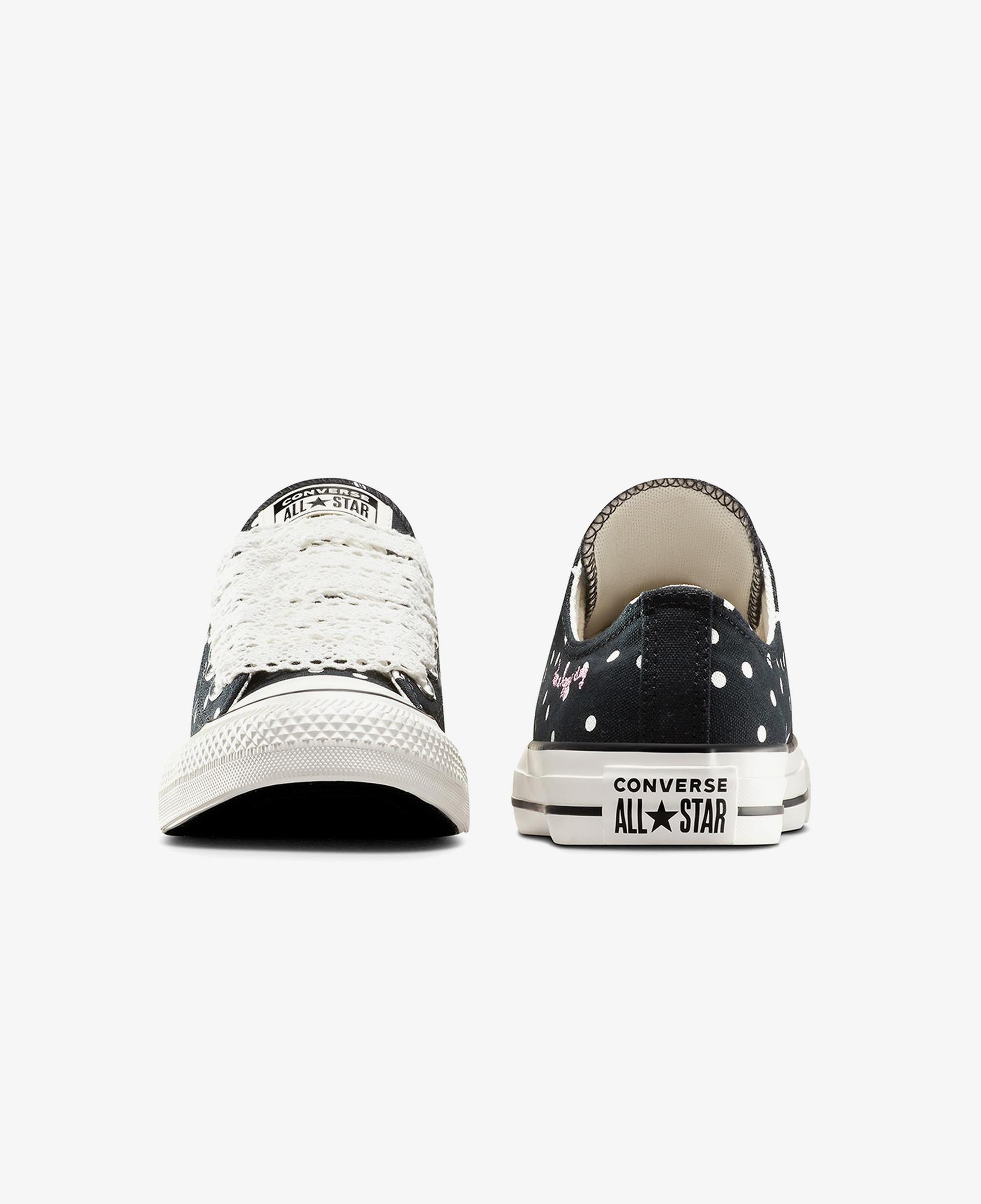 Converse Chuck Taylor All Star Polka Dots Kadın Siyah Sneaker