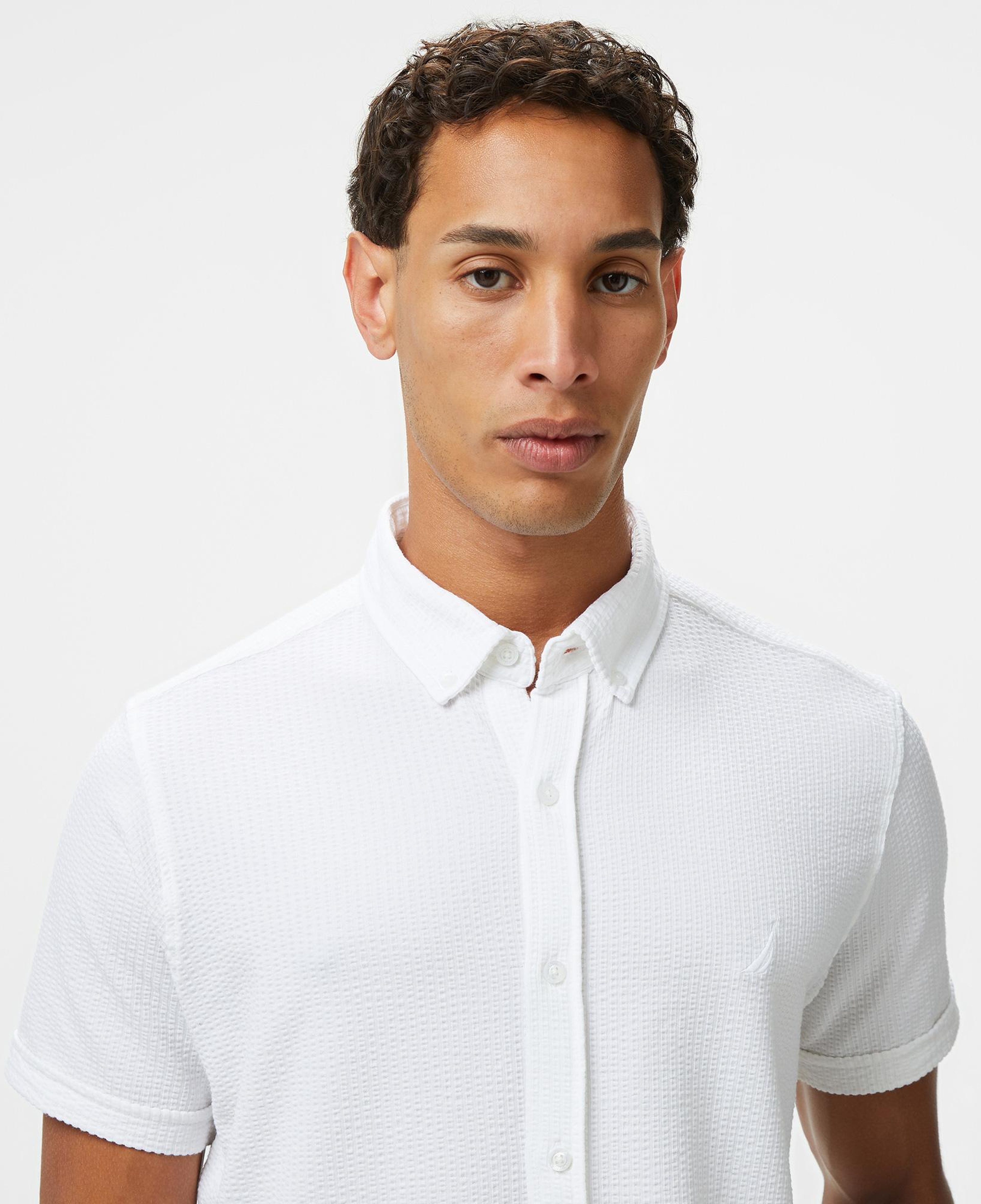 Nautica Erkek Beyaz Classic Fit Gömlek