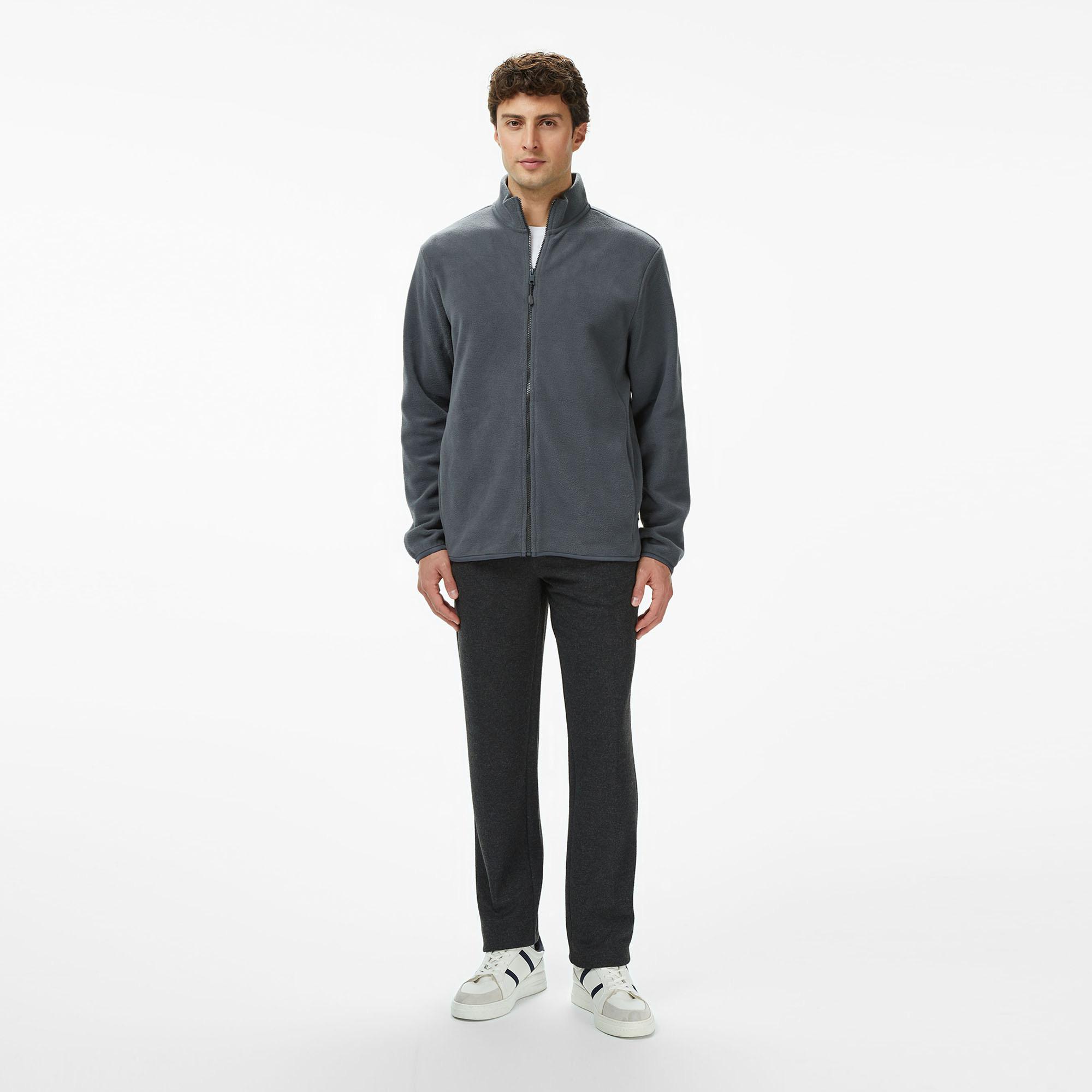 Nautica Erkek Gri Regular Fit Sweatshirt