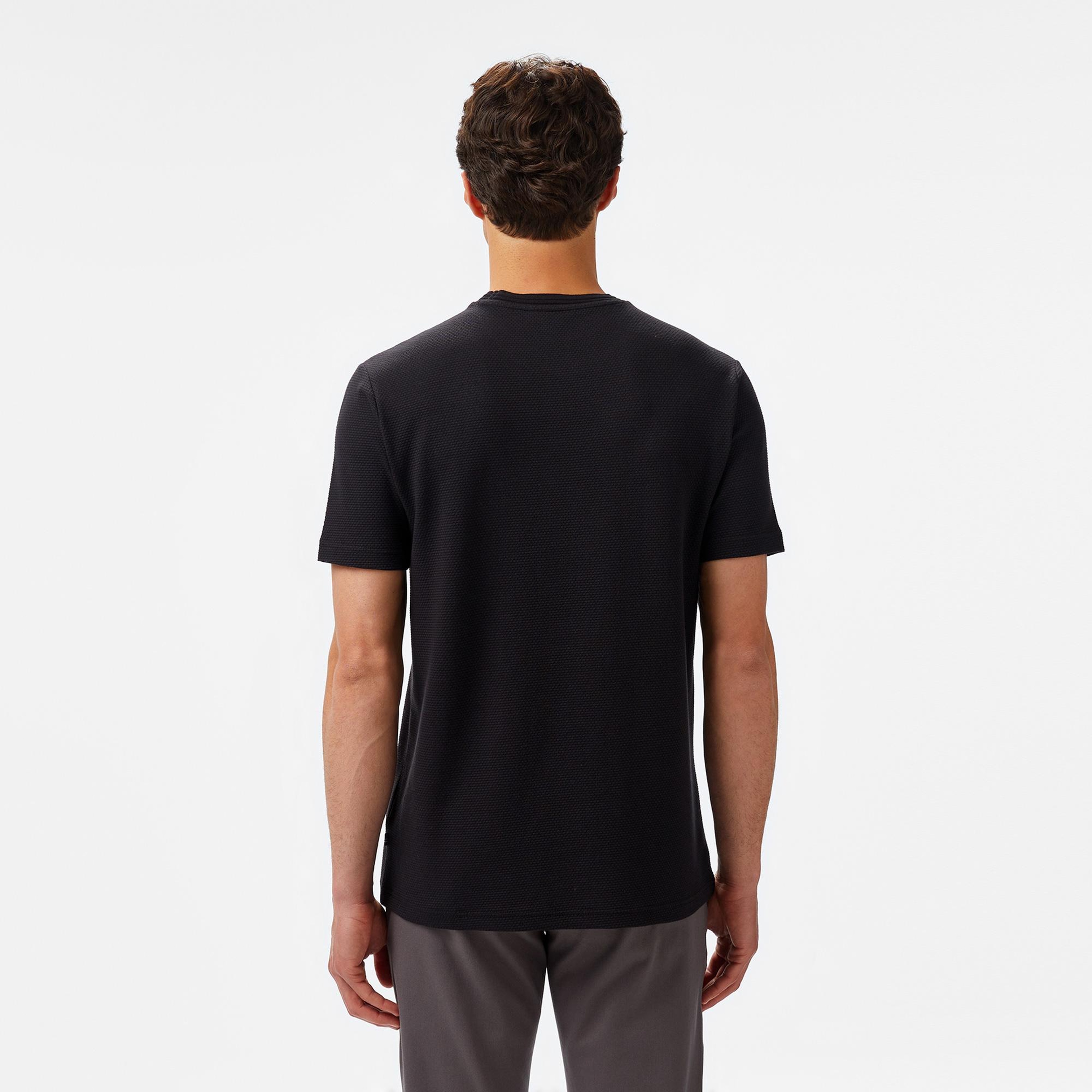 Nautica Erkek Siyah Regular Fit T-Shirt