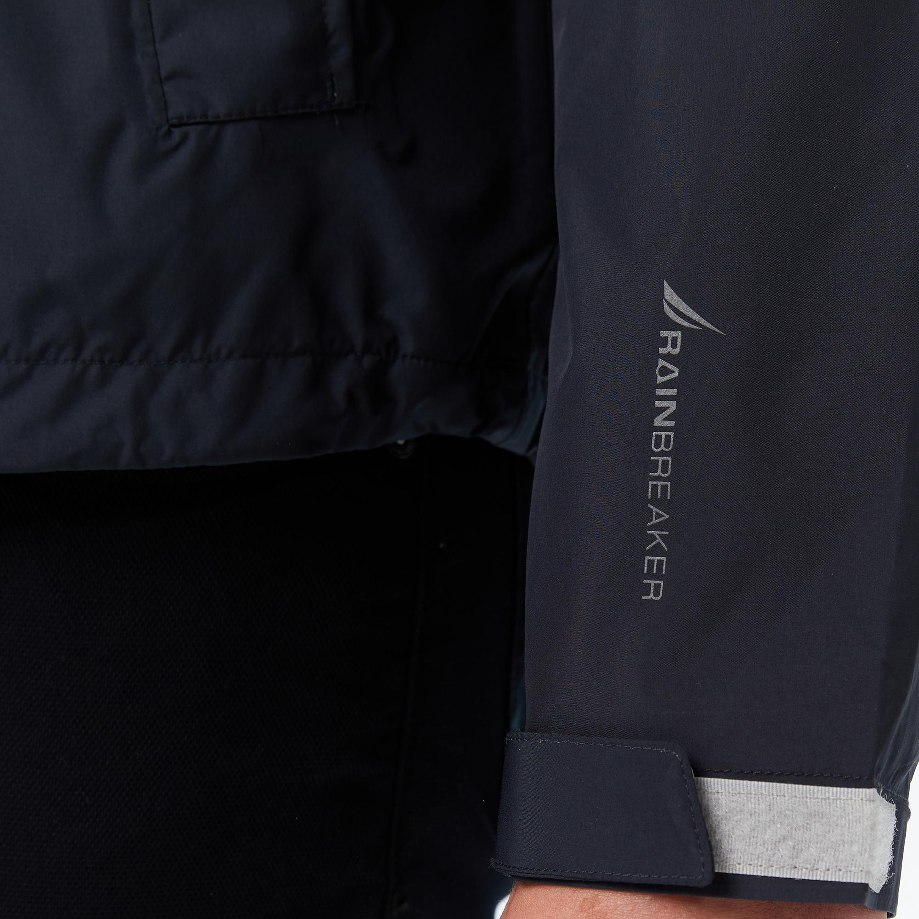 Nautica Erkek Siyah Regular Fit Rain Breaker Yağmurluk