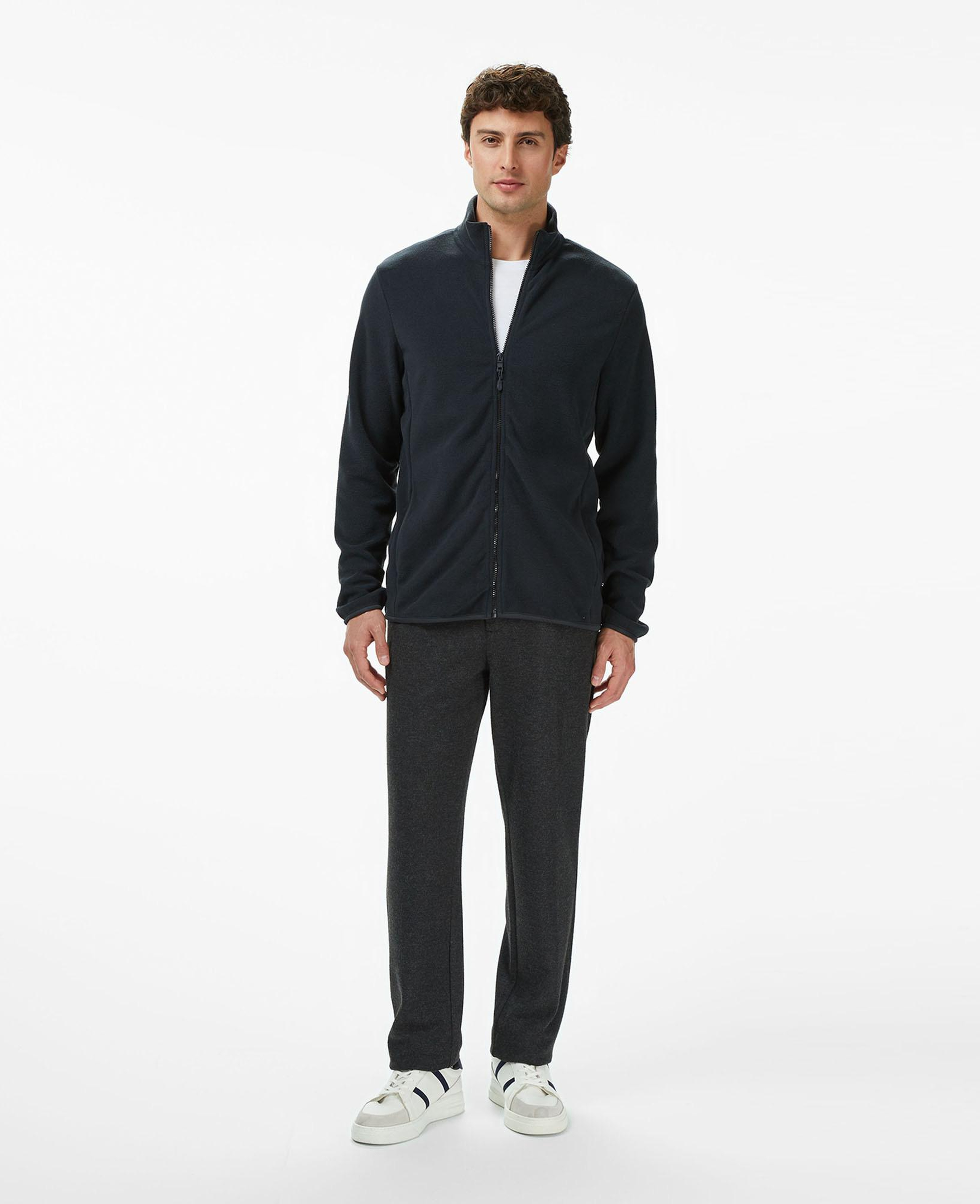 Nautica Erkek Siyah Regular Fit Sweatshirt