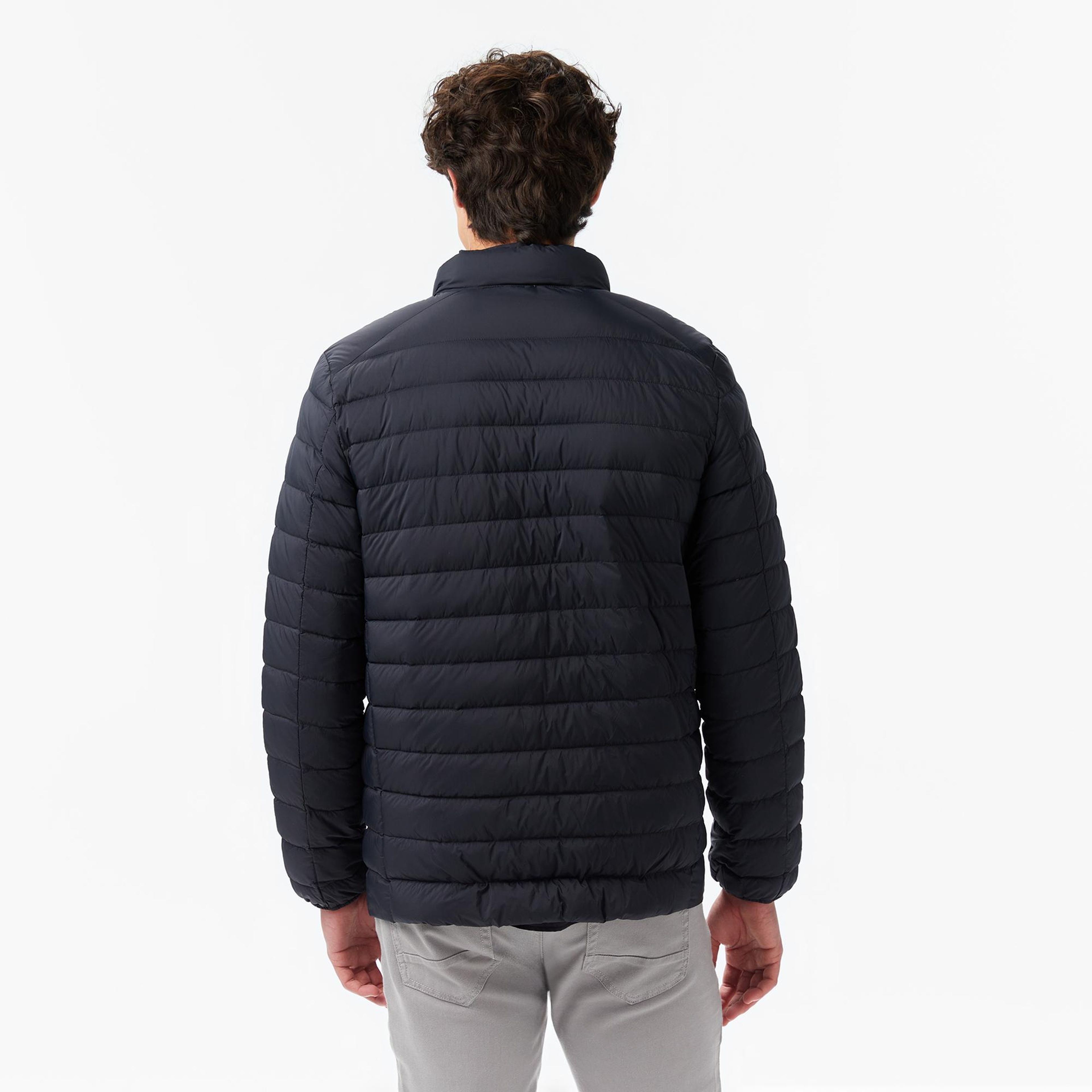 Nautica Erkek Siyah Regular Fit Mont