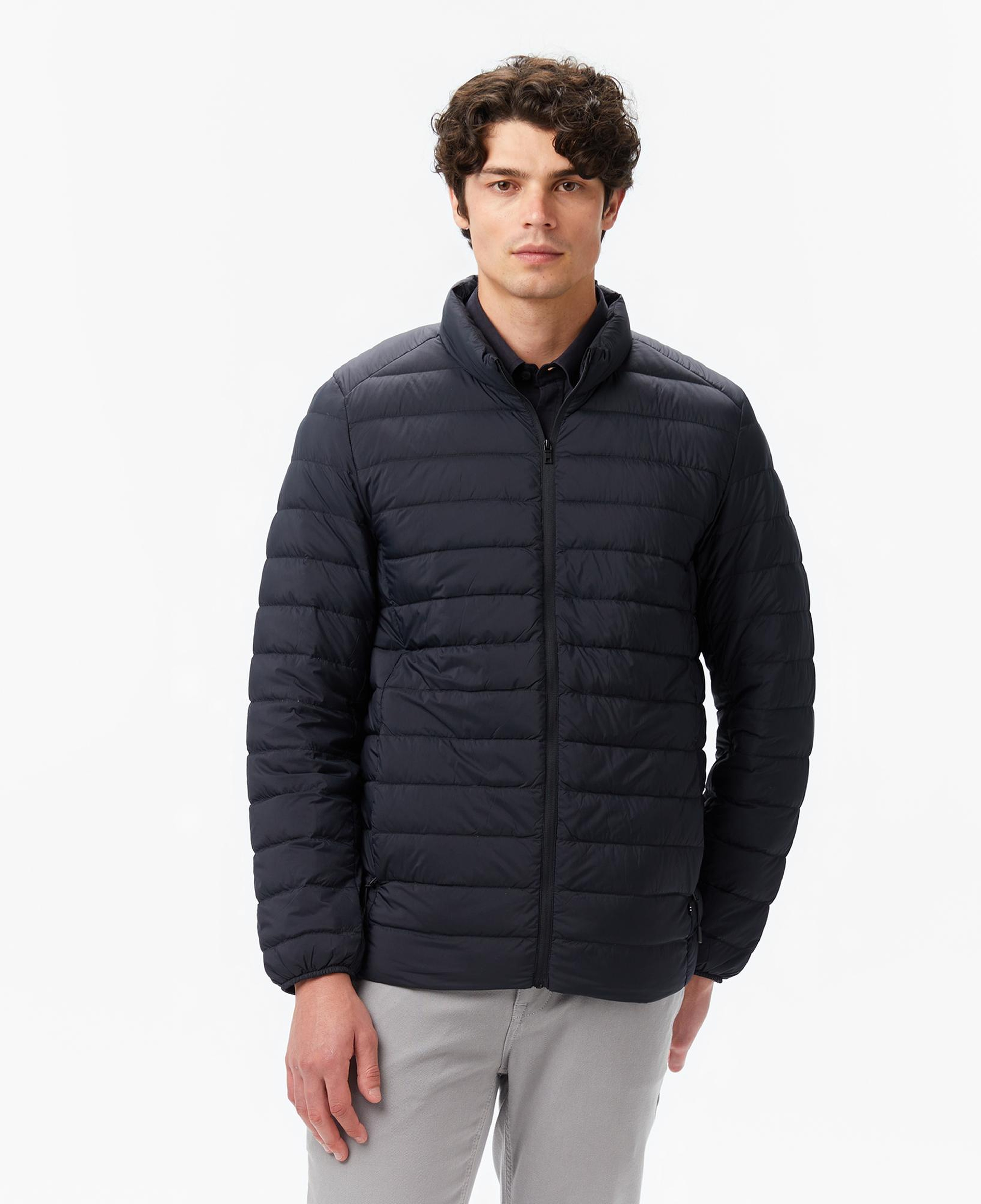 Nautica Erkek Siyah Regular Fit Mont