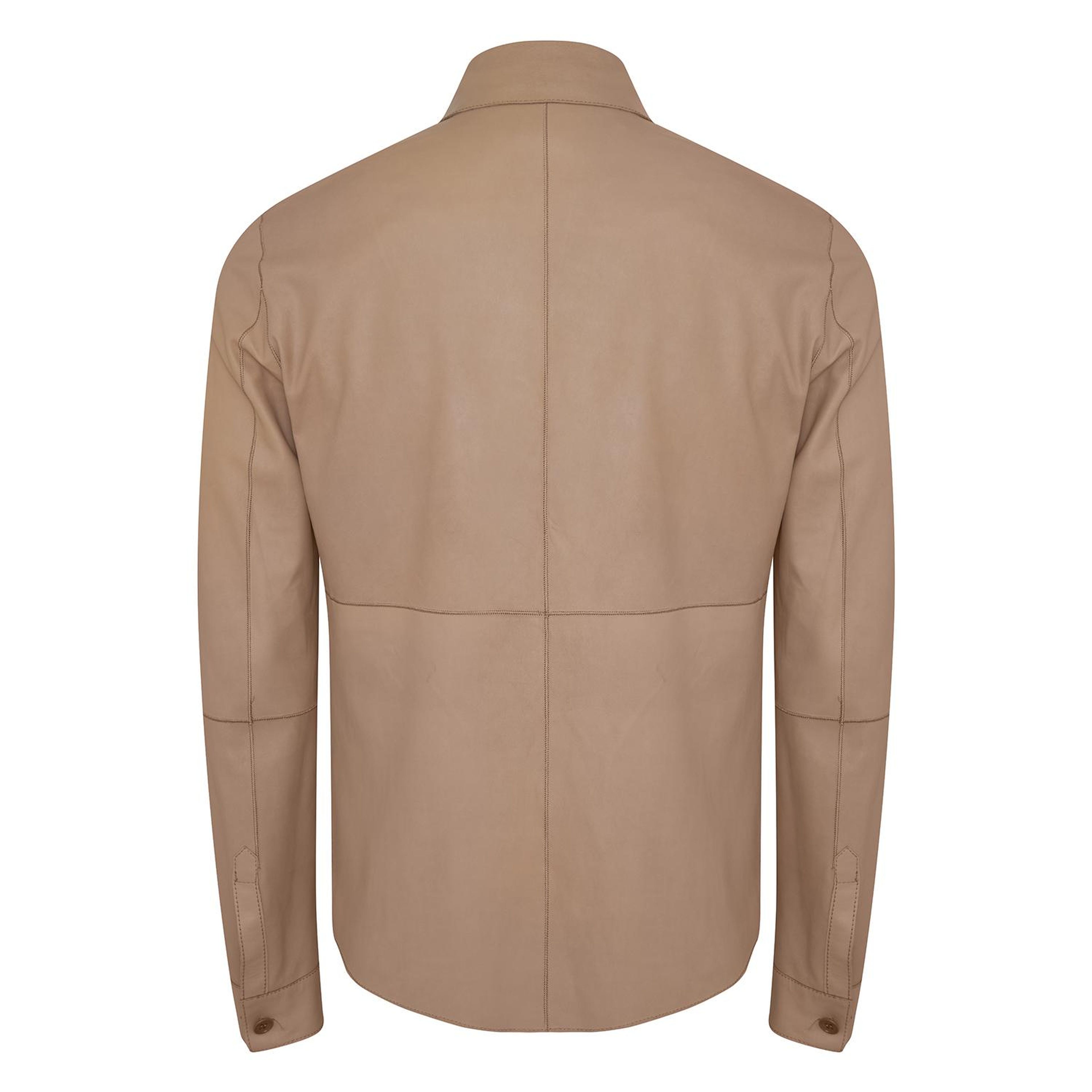 Maynor Erkek Çift Taraflı Deri Gömlek Ceket