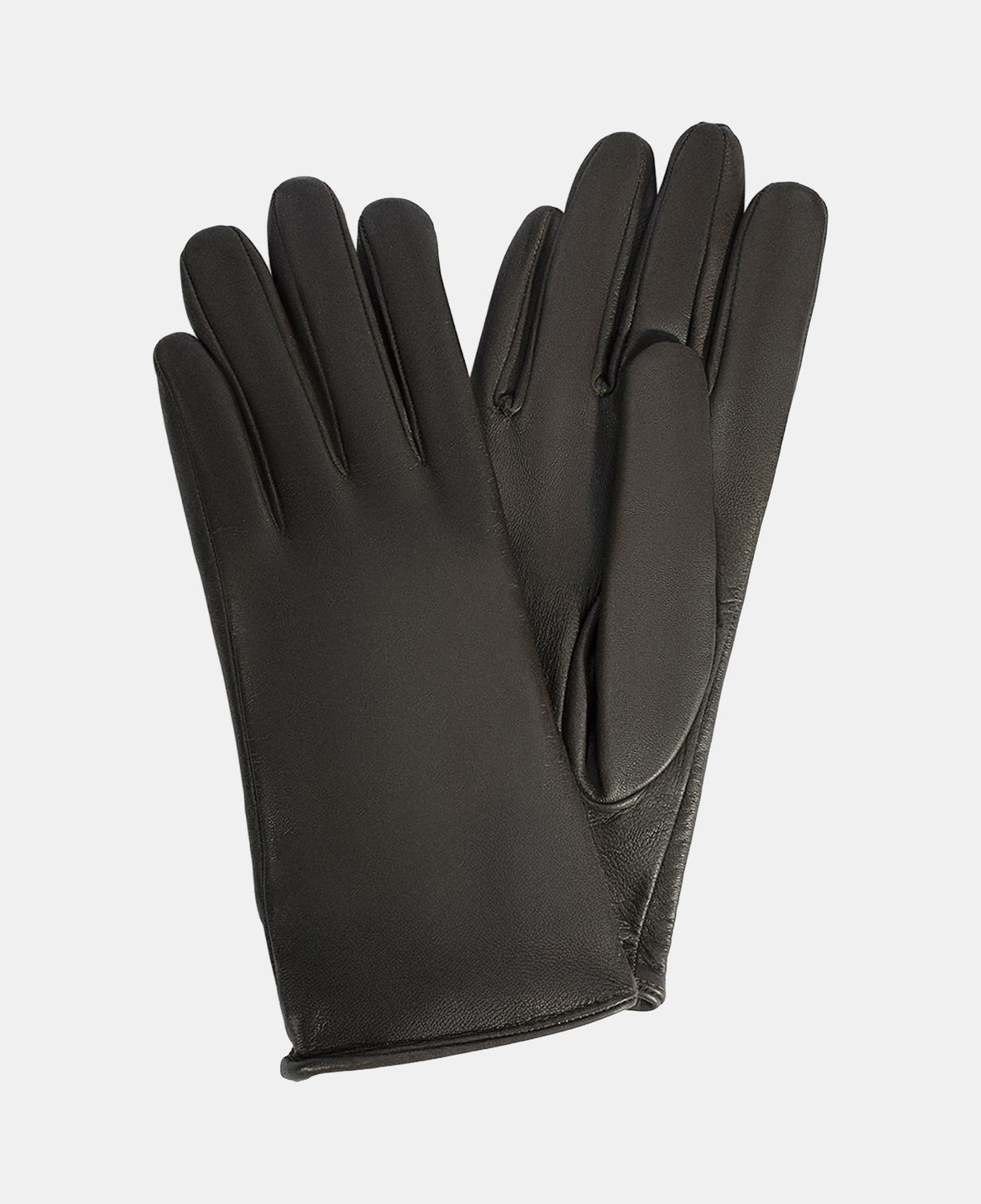 Kadın Koyu Kahve Deri Eldiven