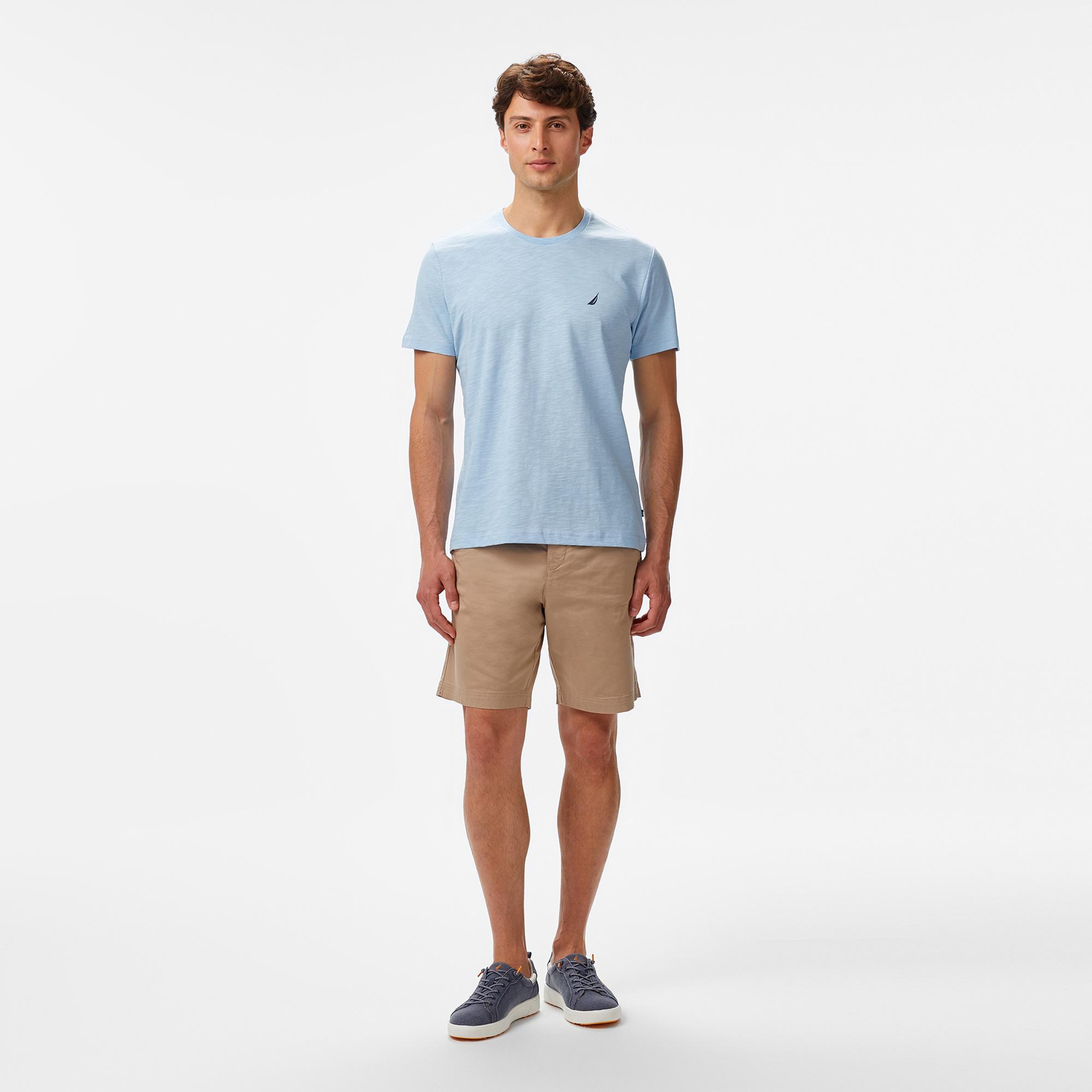 Nautica Erkek Mavi Regular Fit T-Shirt
