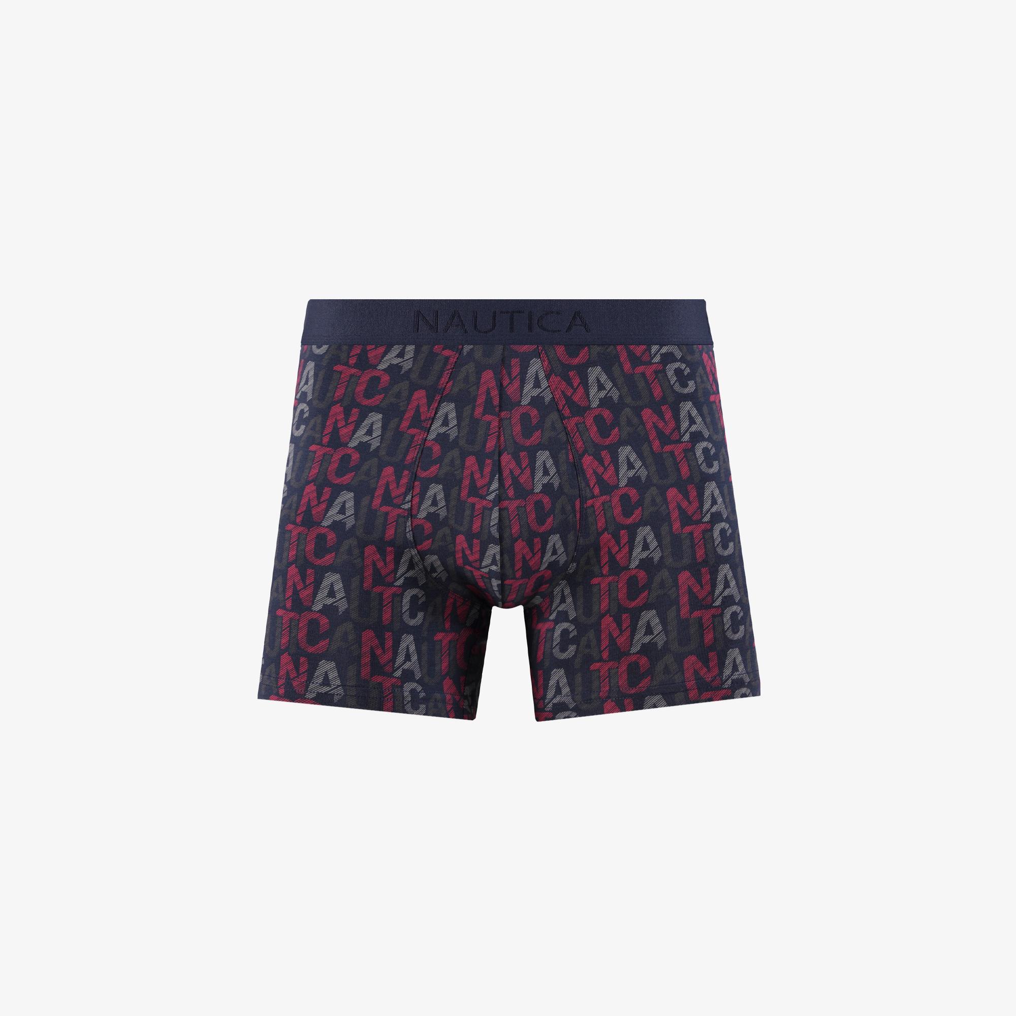 Nautica Erkek Lacivert Standart Fit 3'lü Boxer